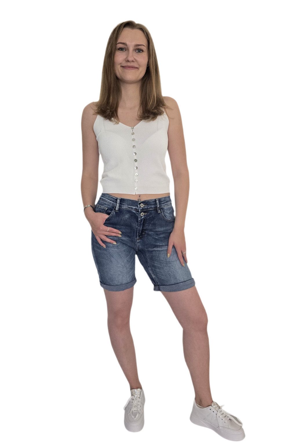 MELLY & CO Jeansshorts im 5-Pocket-Style günstig online kaufen
