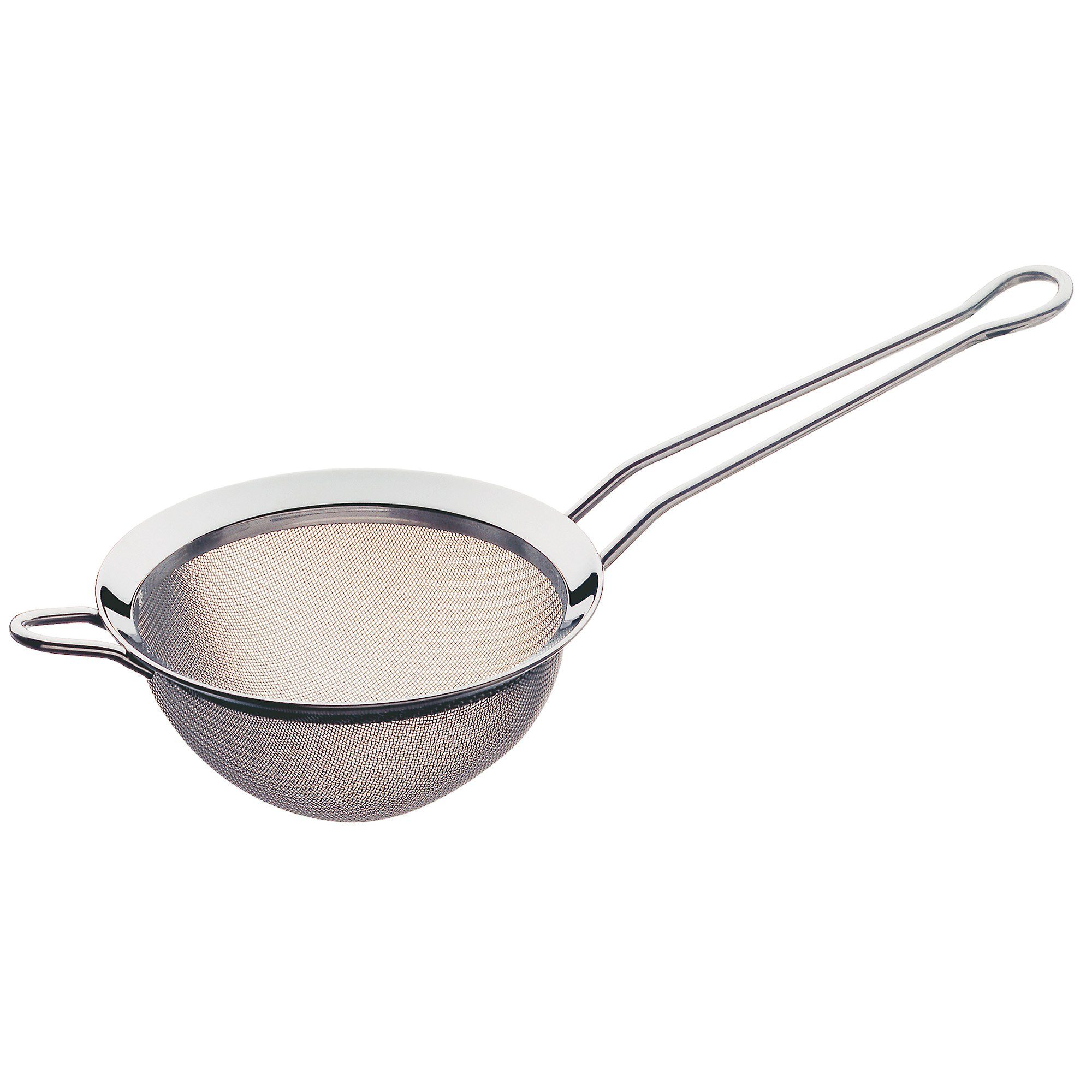 WMF Küchensieb Gourmet, Cromargan® Edelstahl rostfrei 18/10, (1x Brühsieb (außen 18 cm / innen 15,5 cm, Länge 35 cm), 1-St., 1x Brühsieb (außen 18 cm / innen 15,5 cm, Länge 35 cm), Gourmet