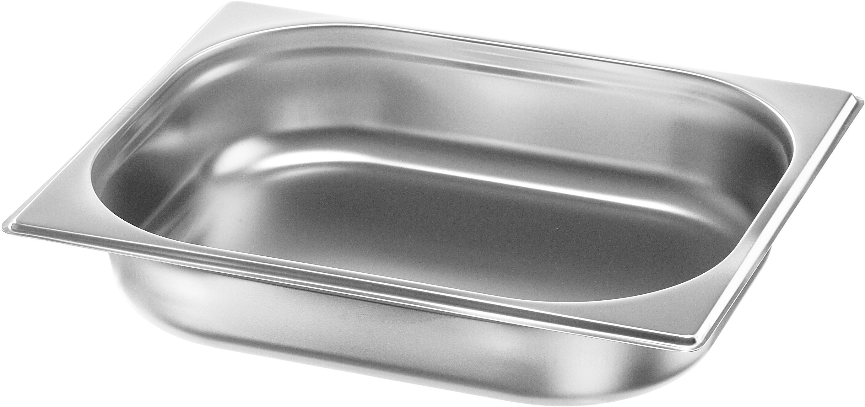 Thermobehälter GN Behälter Einsatz Edelstahl 1/2 Tiefe 6,5 cm - 4 Liter