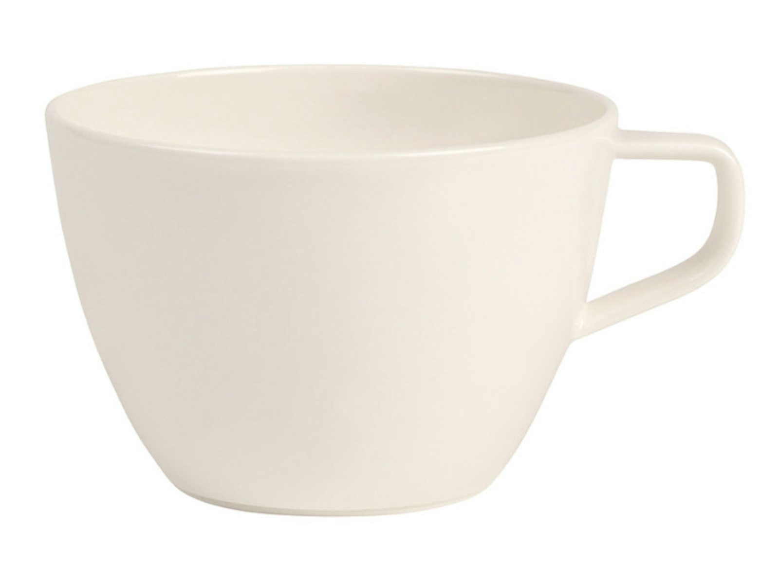 Villeroy & Boch Tasse Artesano Original Café au Lait mit Untertasse, Premium Porcelain