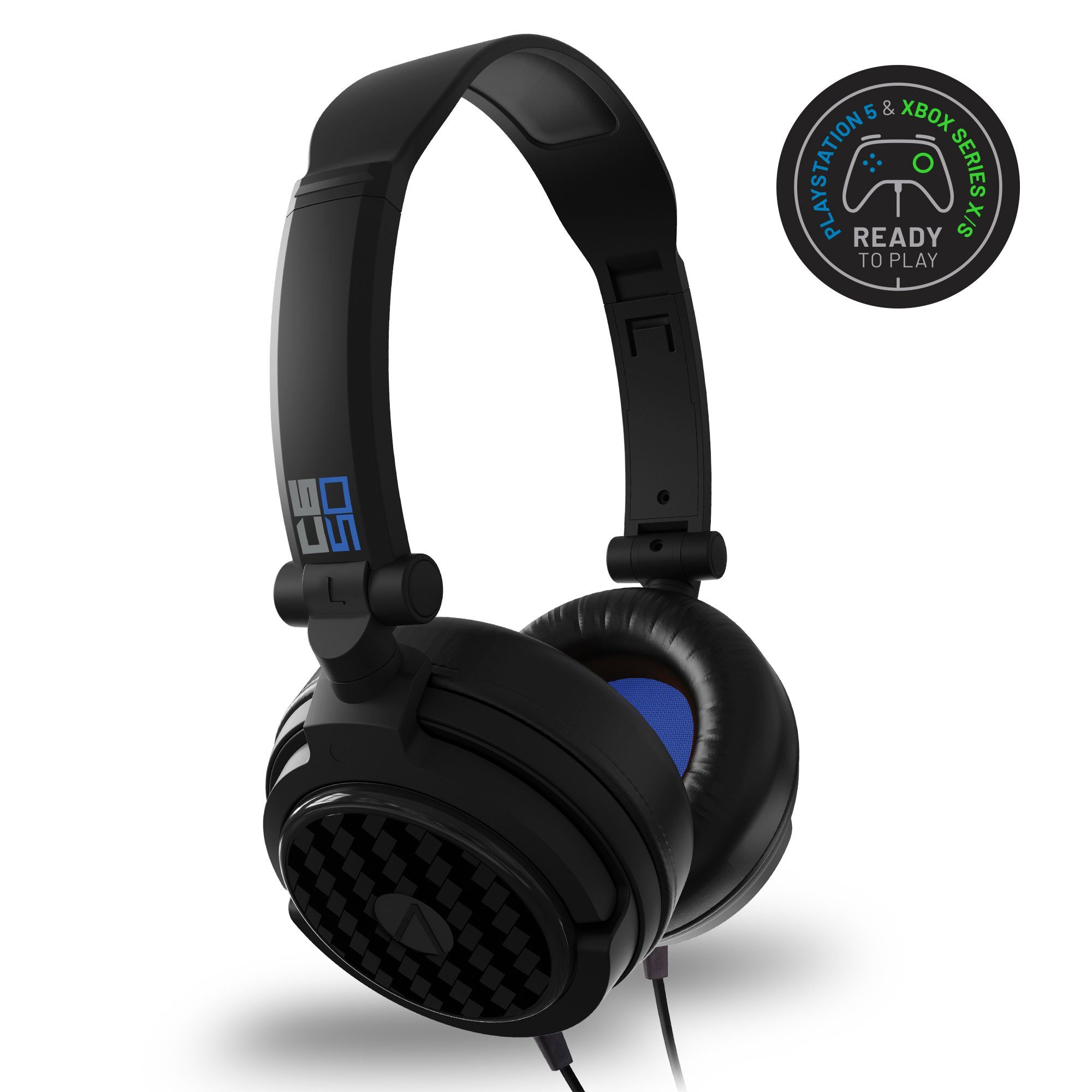 Günstiger als im Laden! Verpackung) Stealth C6-50 Multiformat Headset Gaming (Plastikfreie Stereo-Headset Stereo schwarz