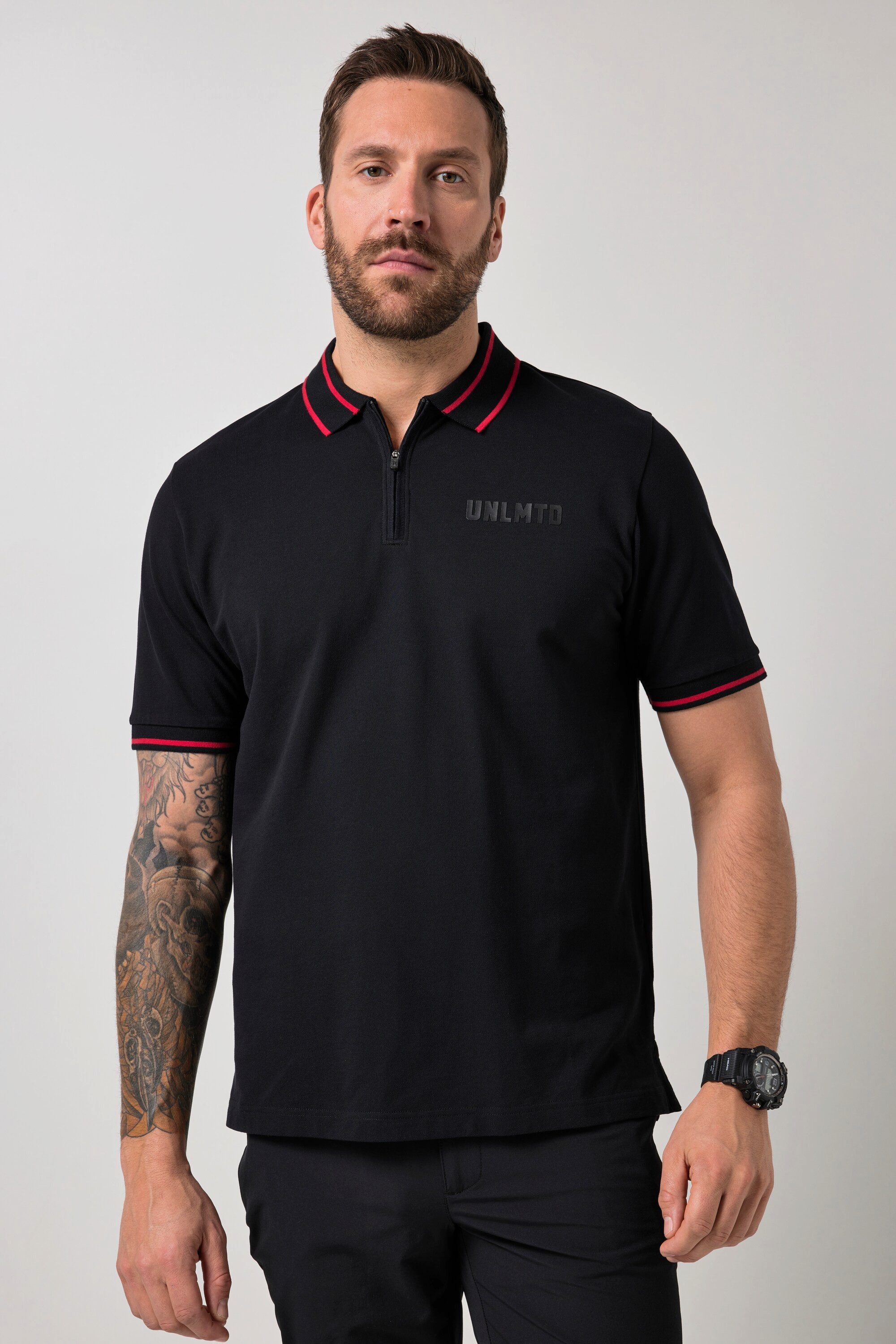 JP1880 Poloshirt Poloshirt FLEXNAMIC® Outdoor Piqué Polokragen