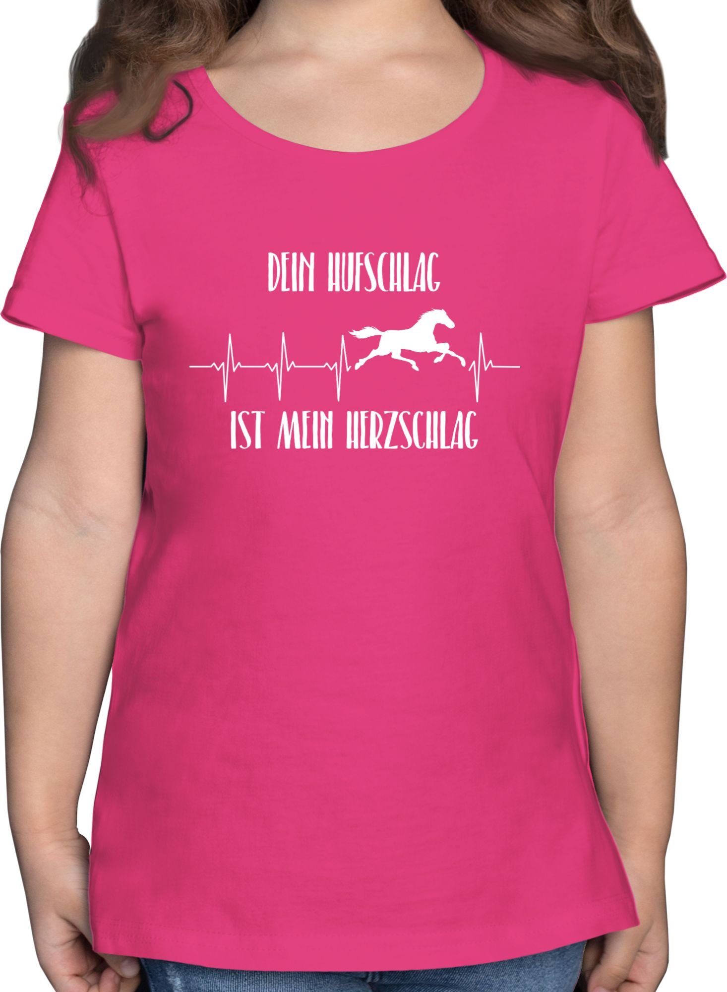 T-Shirt Dein Hufschlag ist mein Herzschlag