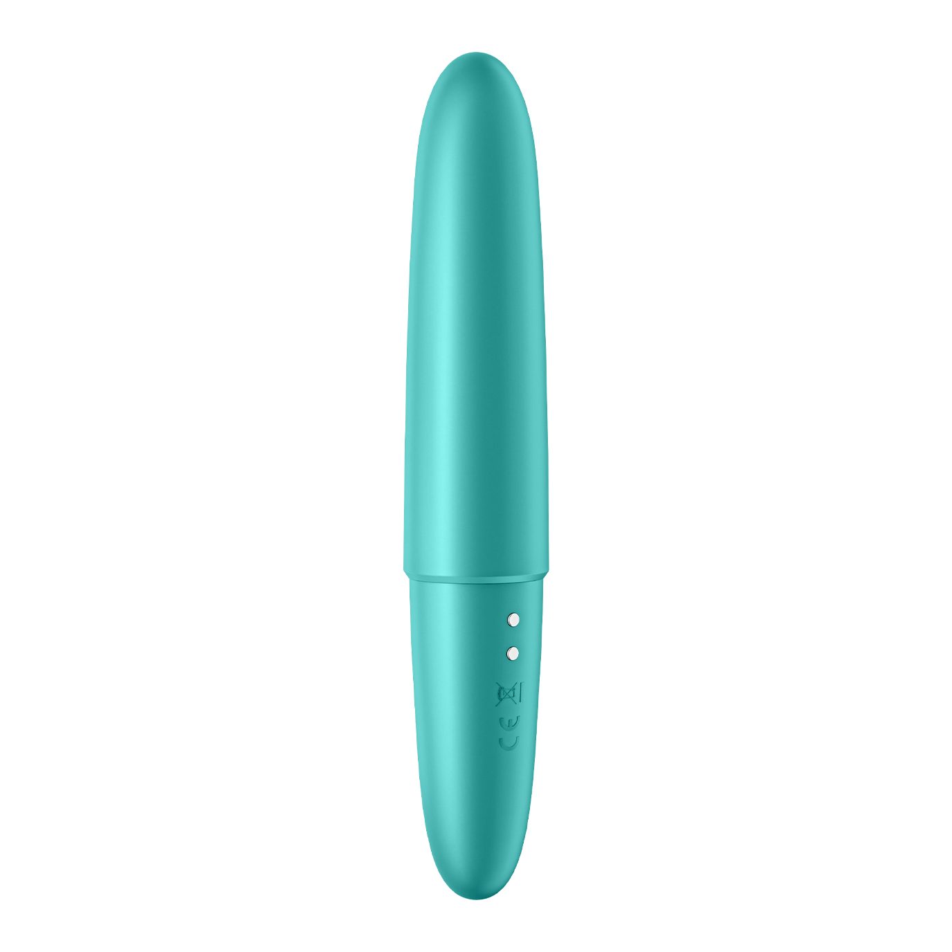 - Satisfyer Bullet 6' Minivibrator Auflege-Vibrator Satisfyer wasserdicht Power 13cm, Türkis 'Ultra