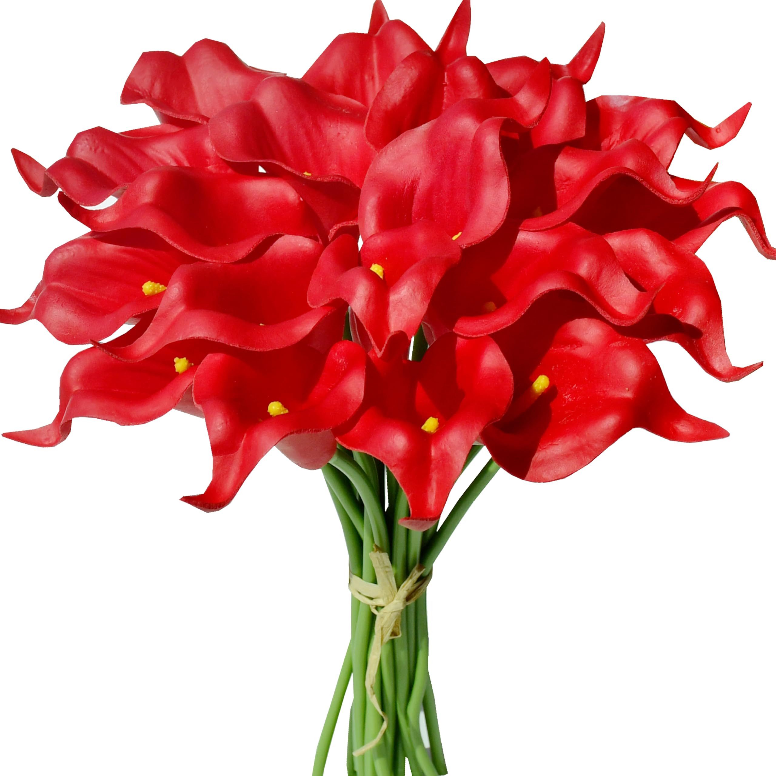 Kunstpflanze 35 cm Calla-Lilien Kunstblumen wie günstig online kaufen