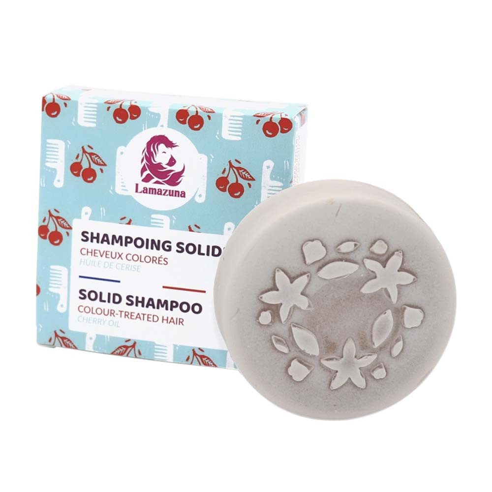 Lamazuna Haarshampoo Festes Shampoo - color block, gefärbtes Haar 70g