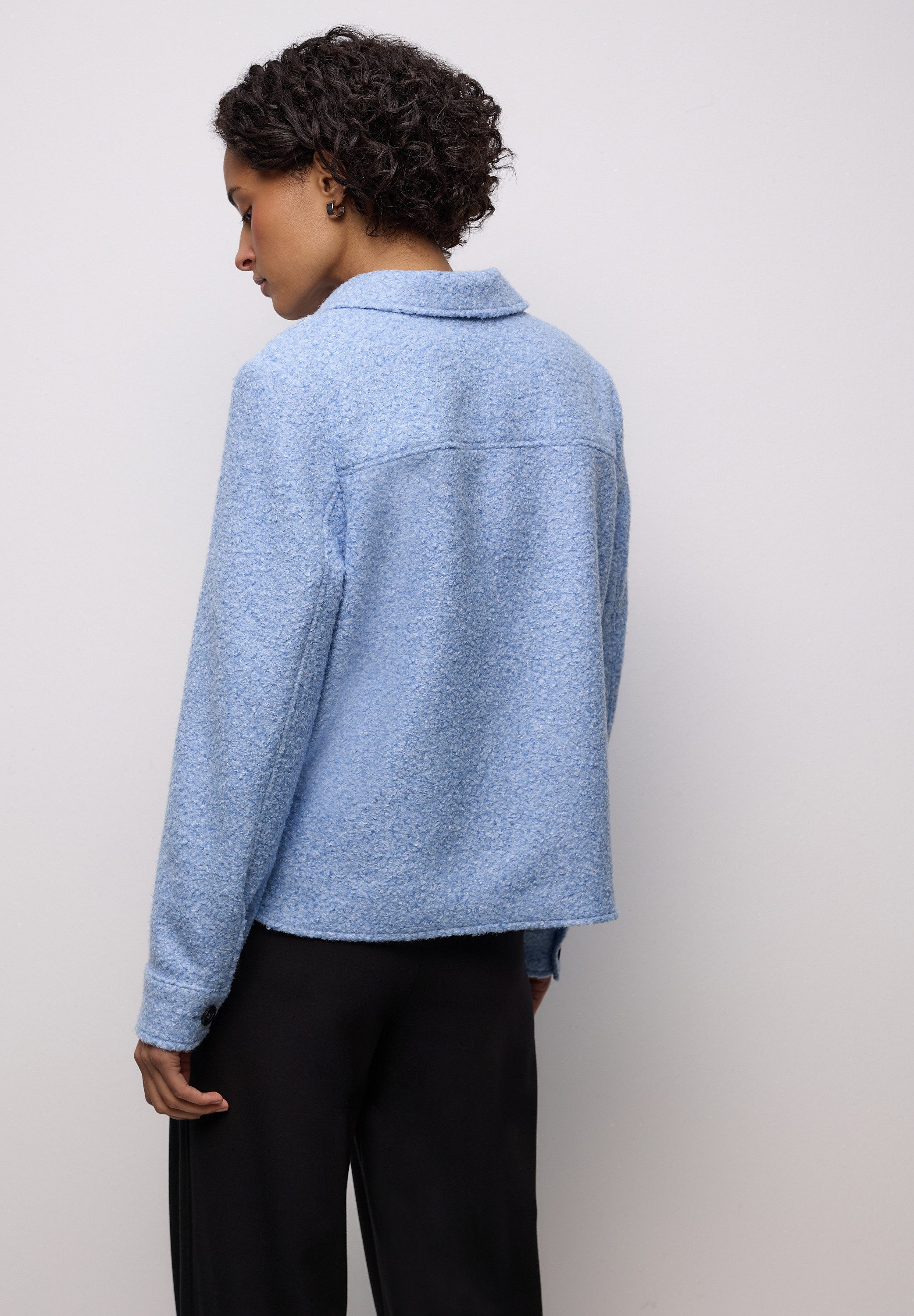 STREET ONE Kurzjacke in Woll-Optik günstig online kaufen