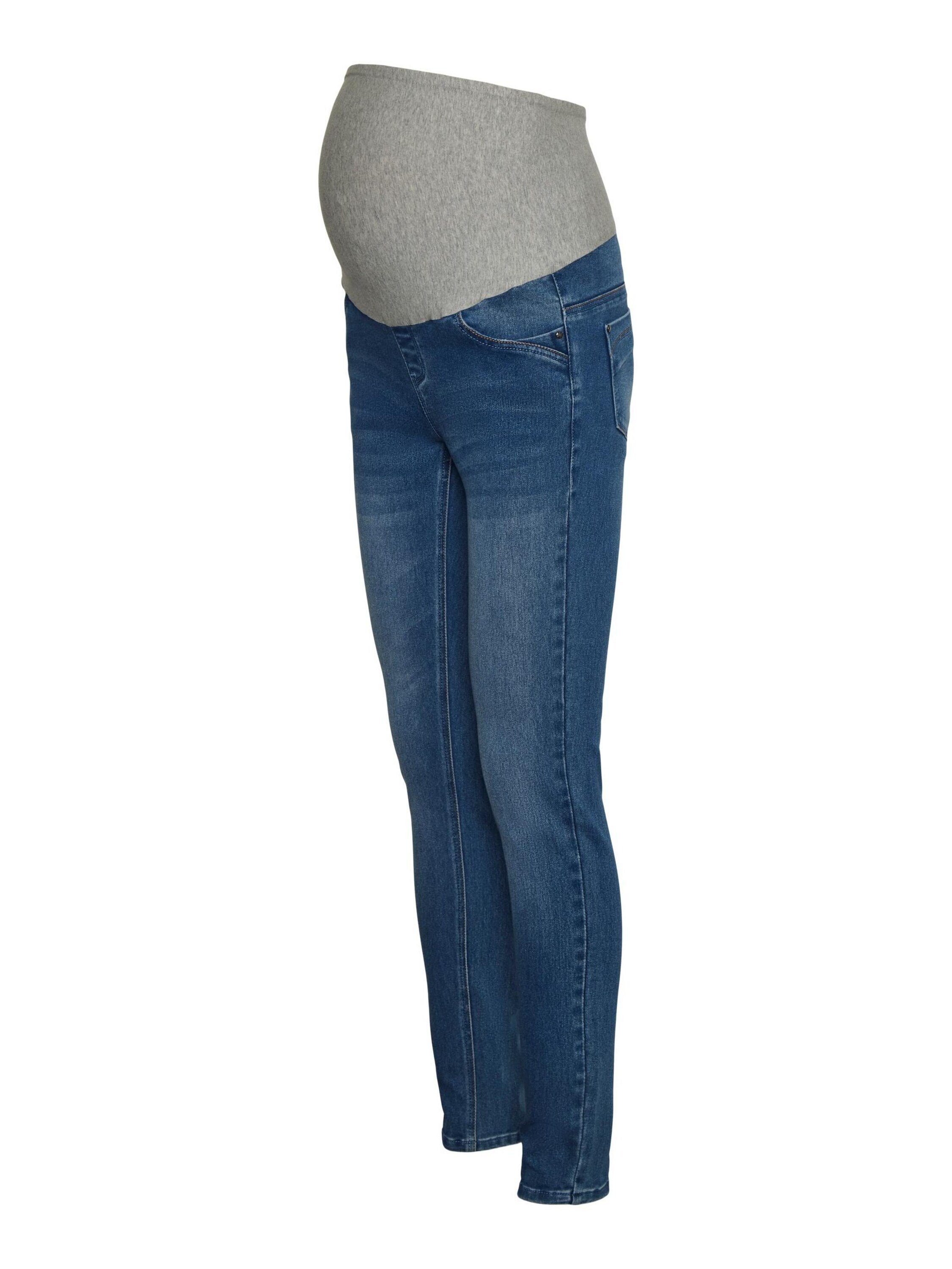 Mamalicious Slim-fit-Jeans Jacks (1-tlg) Plain/ohne Details