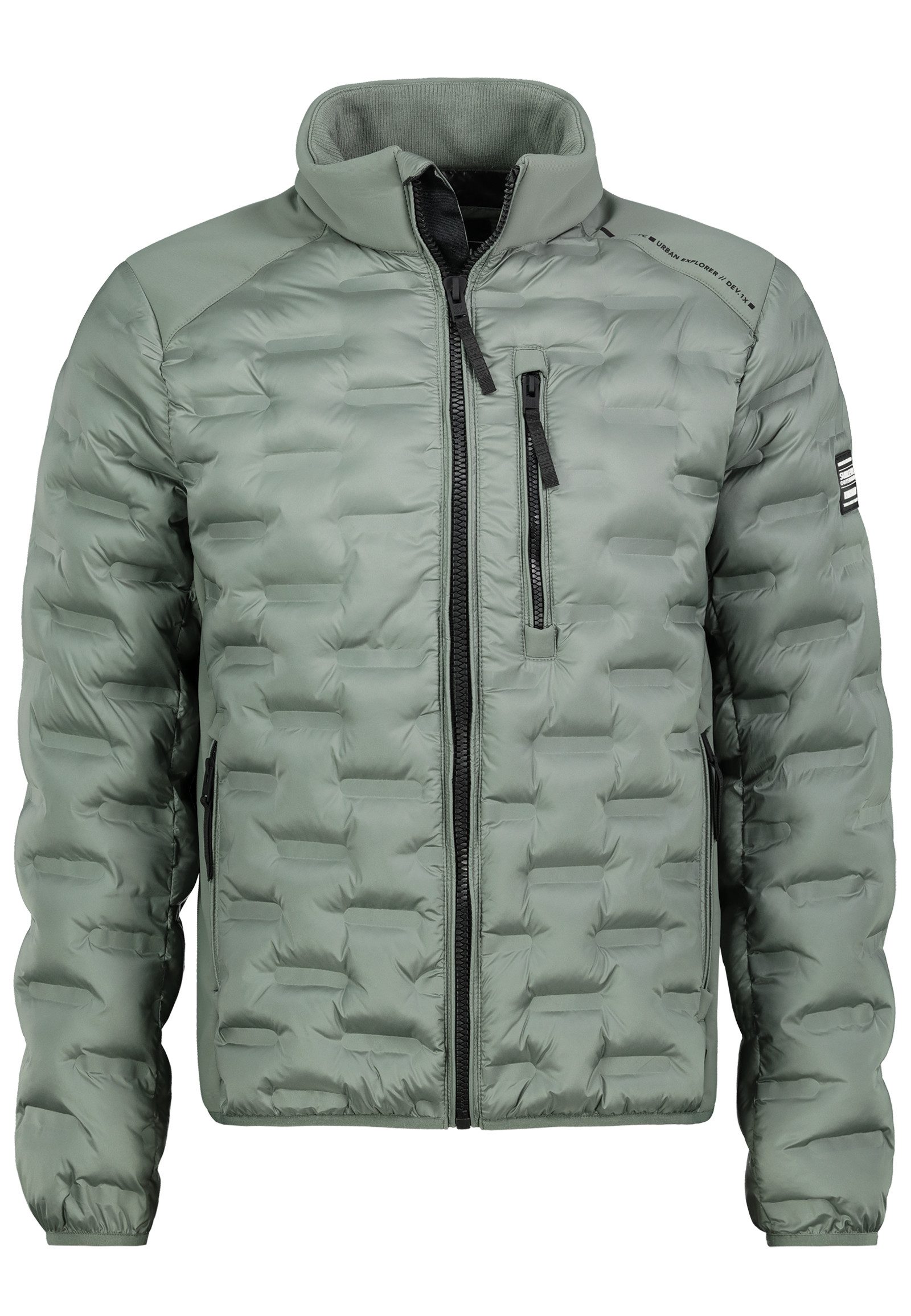 SUBLEVEL Blouson Isolierende Allwetter-Begleiter mit Reißverschlusstaschen (1-St) H51162AB44545_Jacket