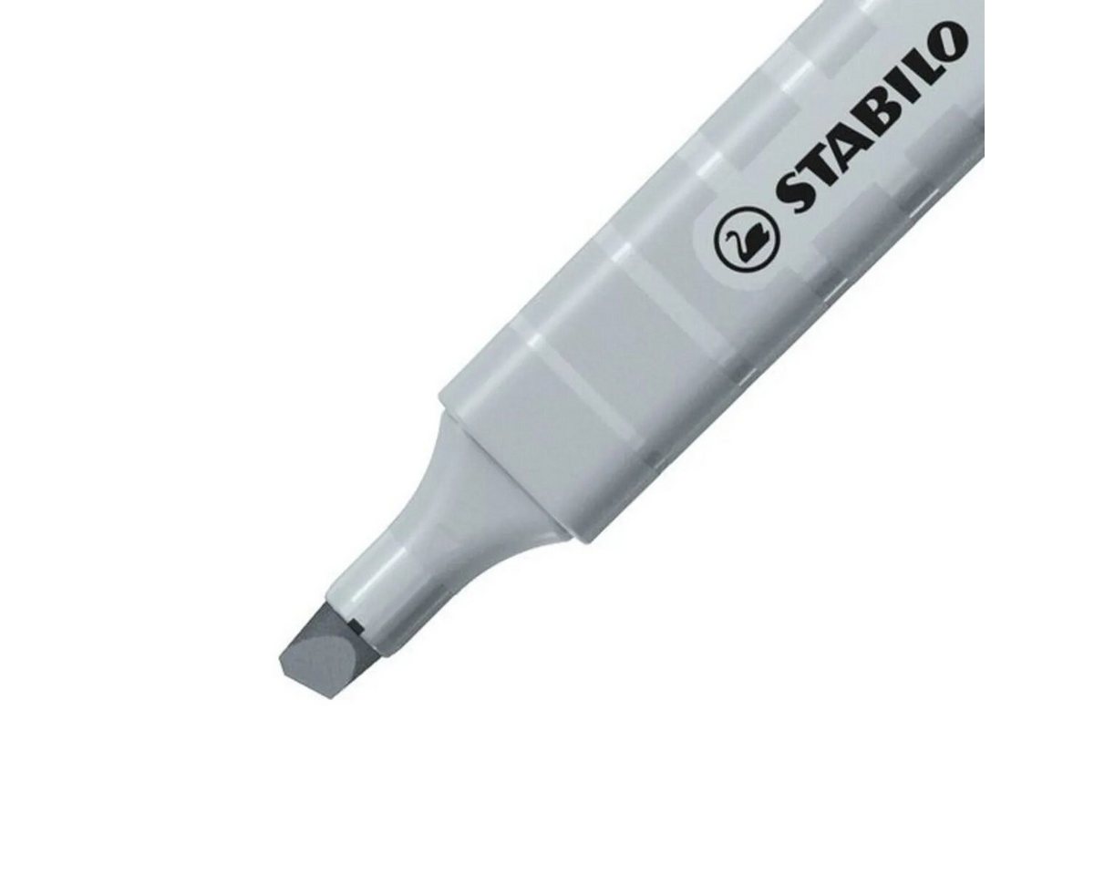 Thumbnail - STABILO Marker Textmarker STABILO® swing® cool Pastel, Seidengrau