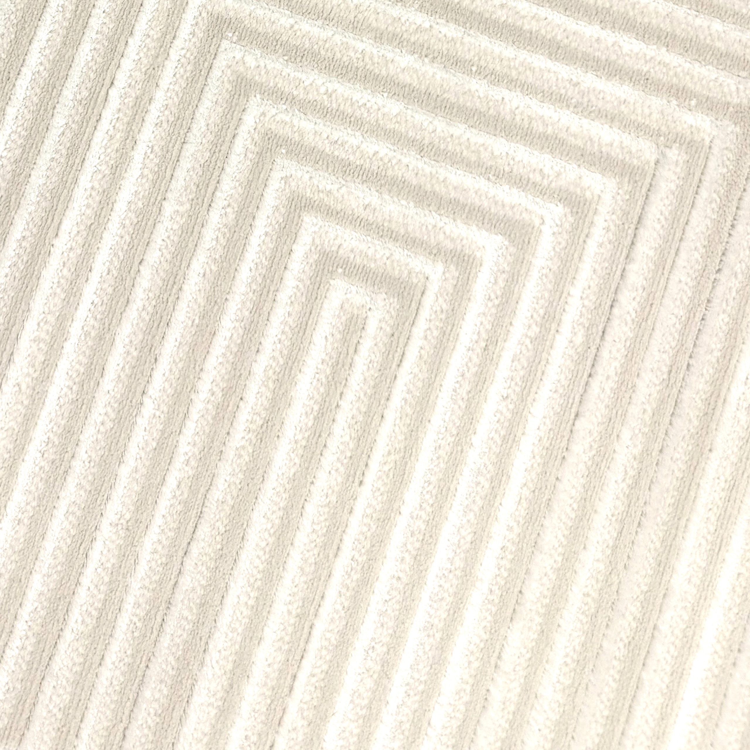 TeppichHome24 Designteppich Dekorative Motivstruktur, rechteckig, Höhe: 8 mm, pflegeleicht, strapazierfähig, für Fußbodenheizung geeignet – Bild 2 von 5