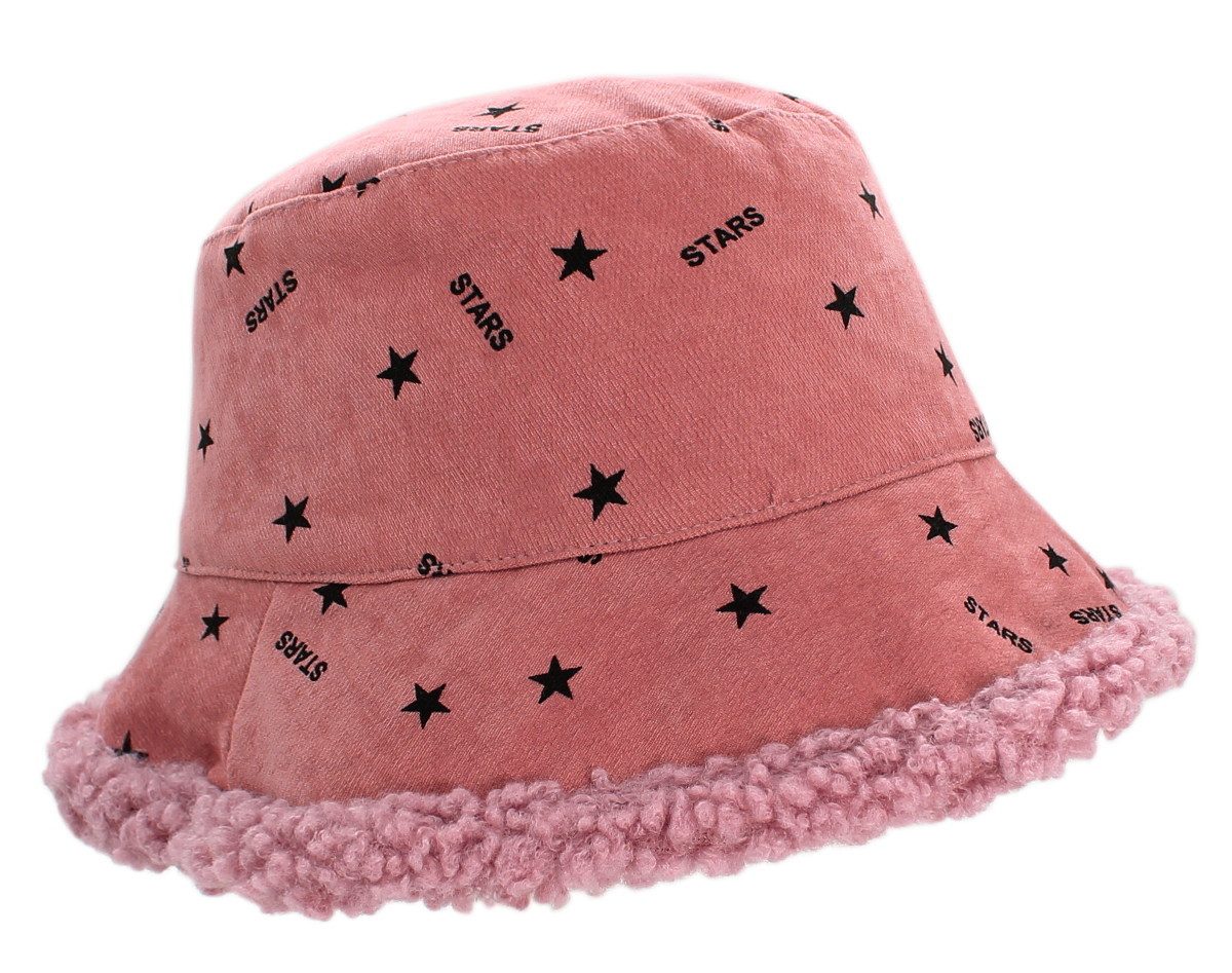 dy_mode Fischerhut Warme Damen Fischerhut Wintermütze Gefütterte Bucket Hat Bucket Hat