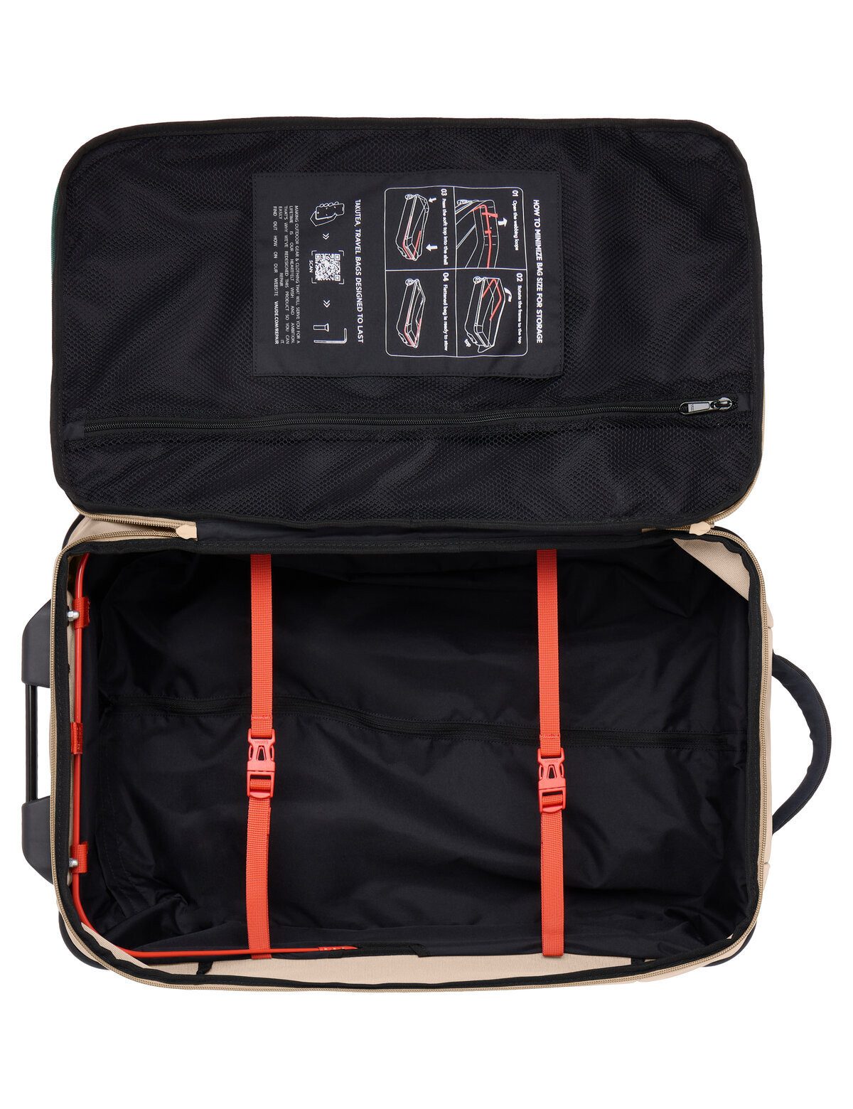 VAUDE Trolley Takutea 35, 2 Rollen, Reisetasche mit Rollen und Teleskopgriff, 35 Liter