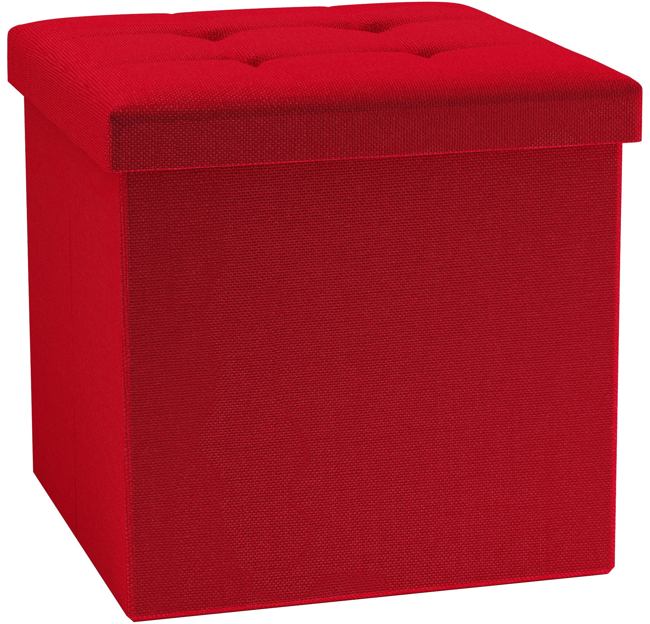 VCM Schuhbank Stoff Sitztruhe Sitzbank Truhe Box Hocker Boxas