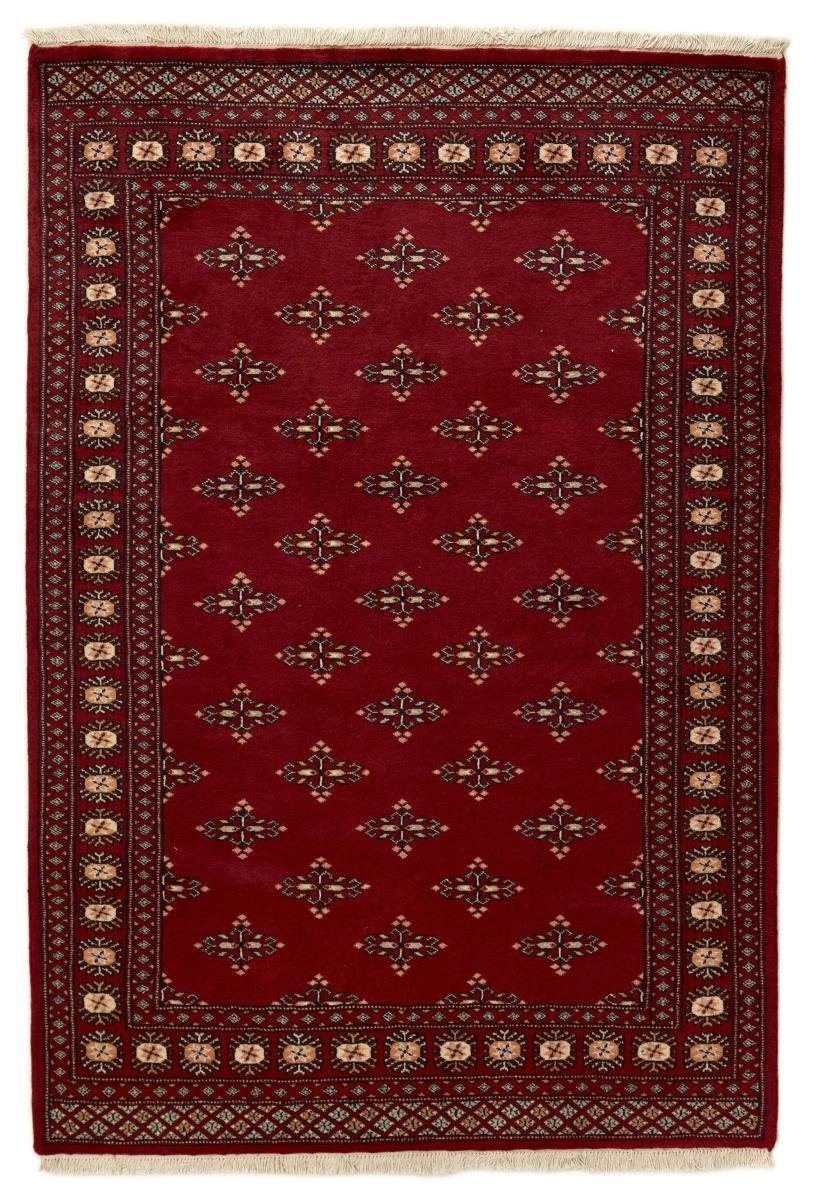 Orientteppich Pakistan Buchara 2ply 136x201 Handgeknüpfter Orientteppich, Nain Trading, rechteckig, Höhe: 8 mm