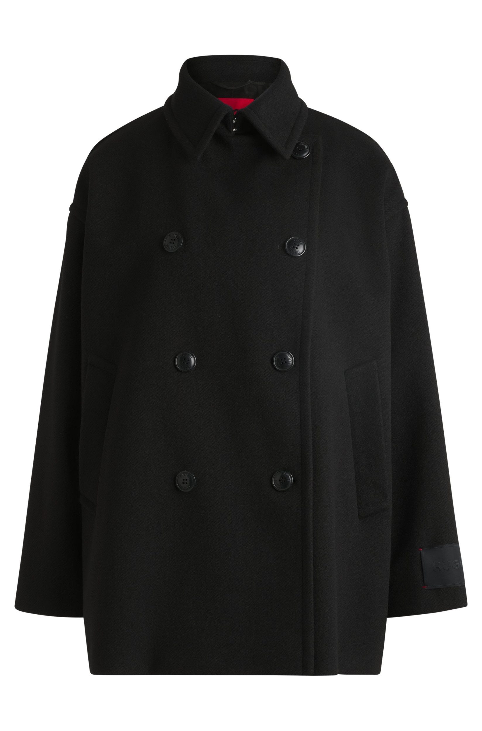 HUGO Strickmantel Mantel Marnina - Oversized