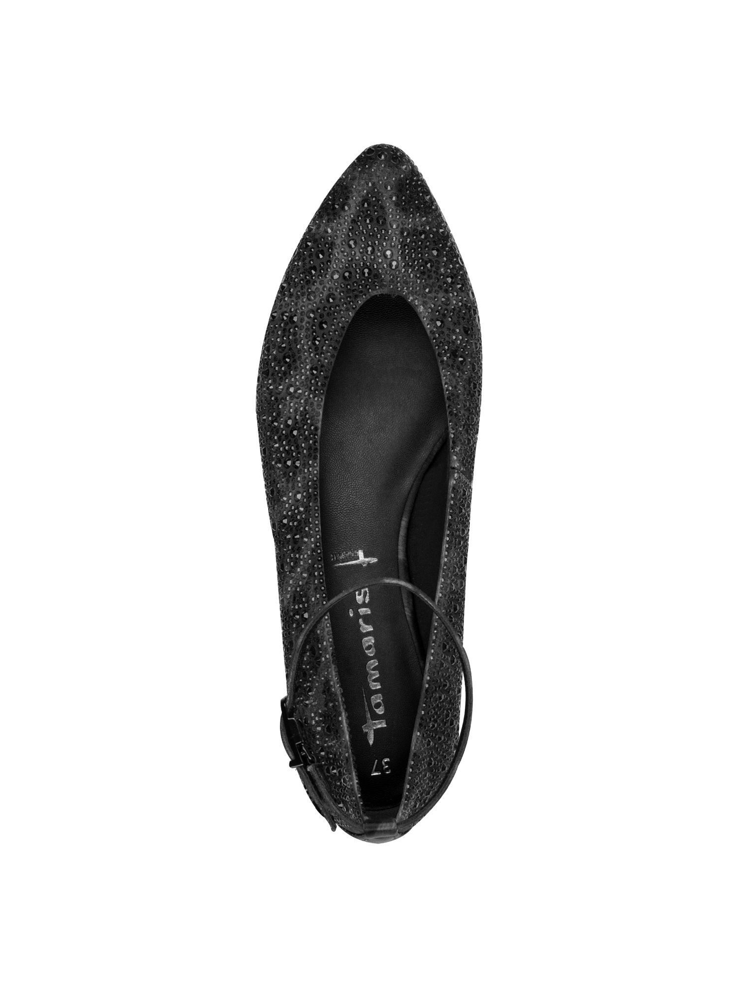 Tamaris TOUCH-IT spitz kein Absatz 1-22162-45 Riemchenballerina TOUCH-IT