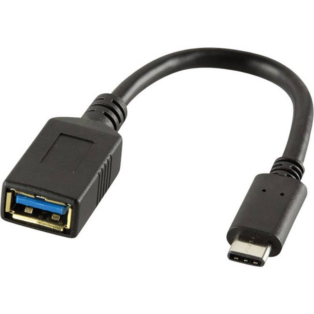 USB 3.1 Adapterkabel C Stecker zu A Buchse 0.15 m USB-Adapter