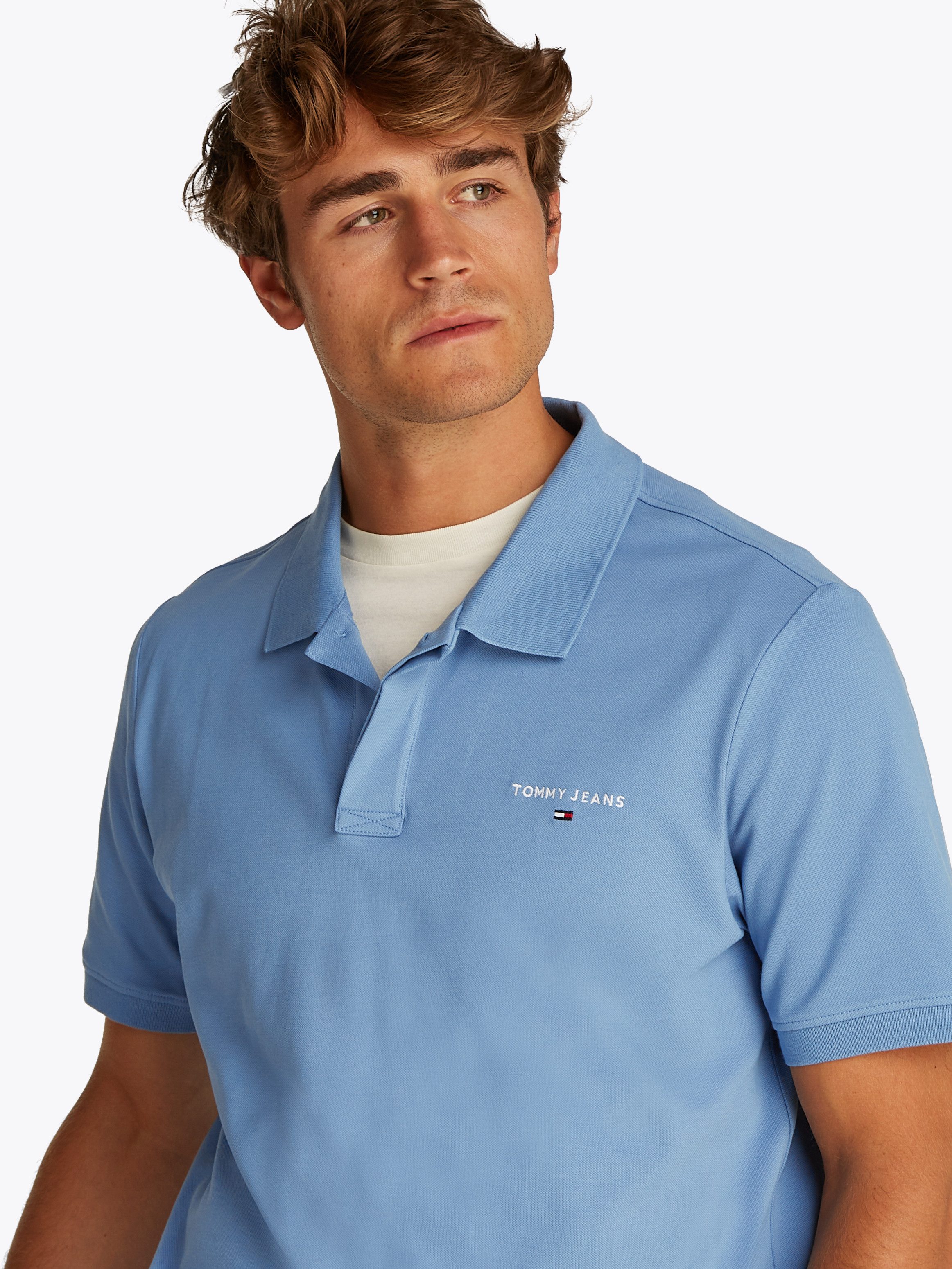 Tommy Jeans Poloshirt TJM REG LINEAR günstig online kaufen