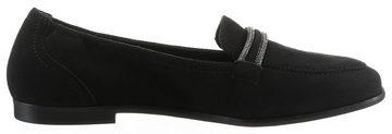 Tamaris Loafer Slipper, Business Schuh mit funkelnder Zierschnalle