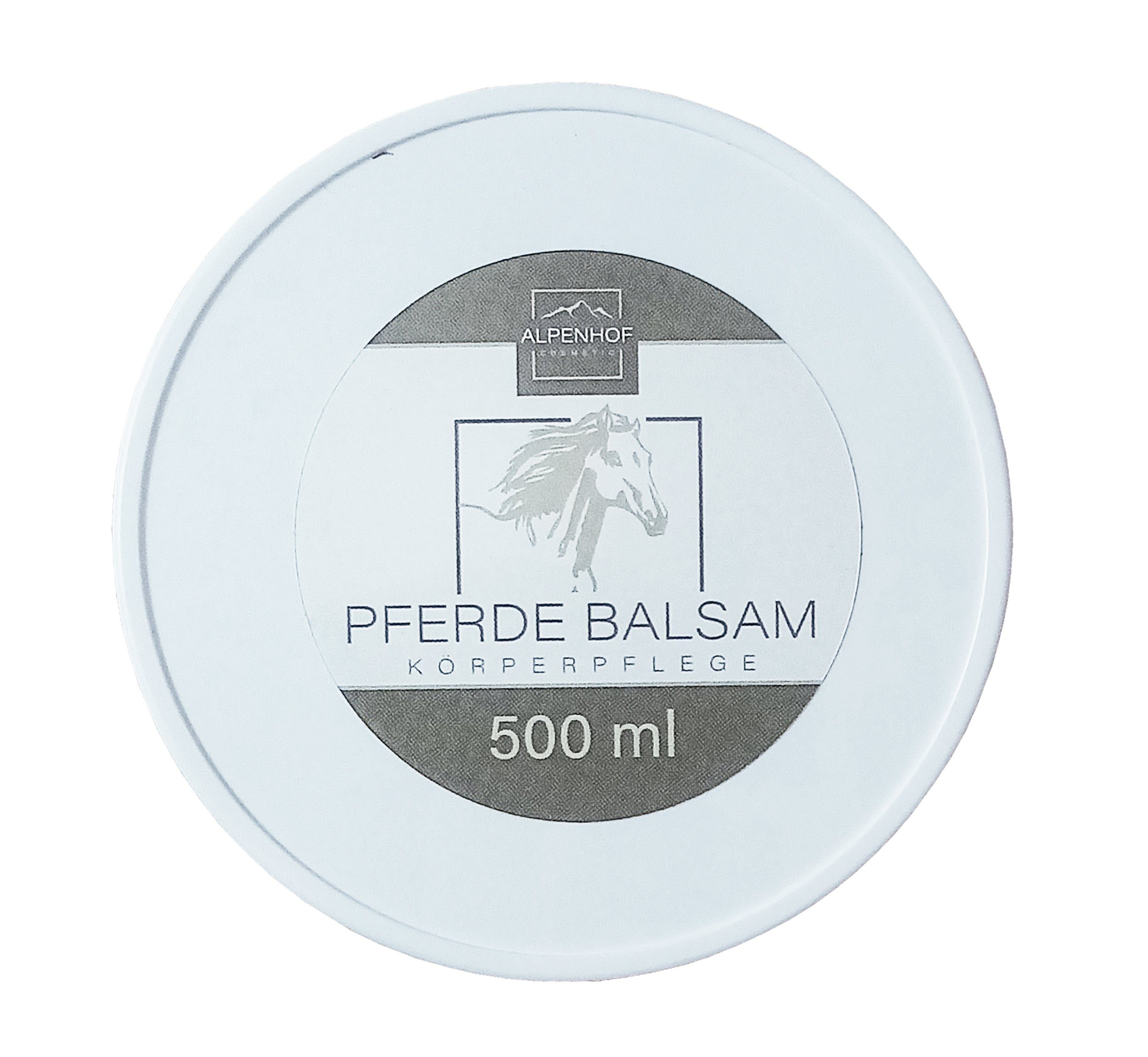 ALPENHOF Körperbalsam PFERDE BALSAM 500ml kühlend Pferdesalbe Körper Hautpflege Sportgel 85, Sport Salbe Balsam Creme