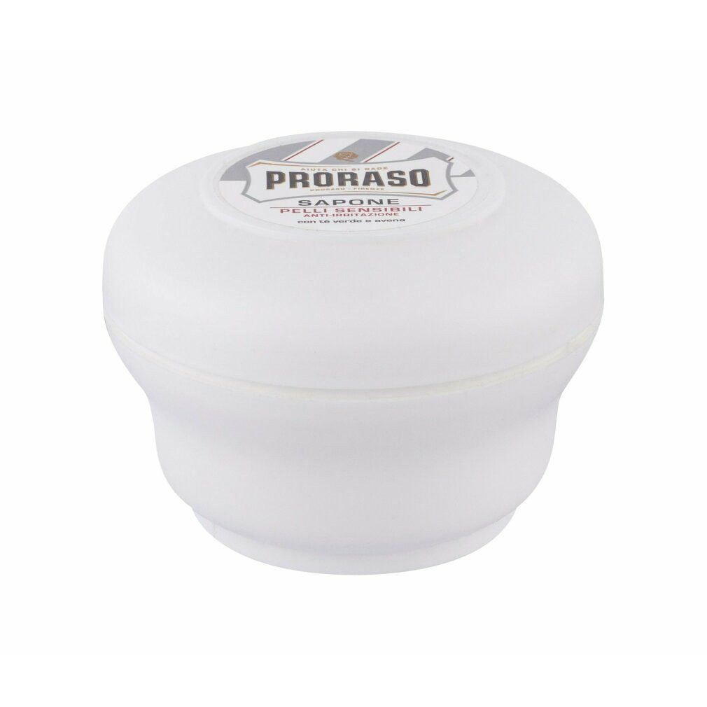PRORASO Rasierseife White Shaving Soap In A Bowl Sensitive Haut 150ml