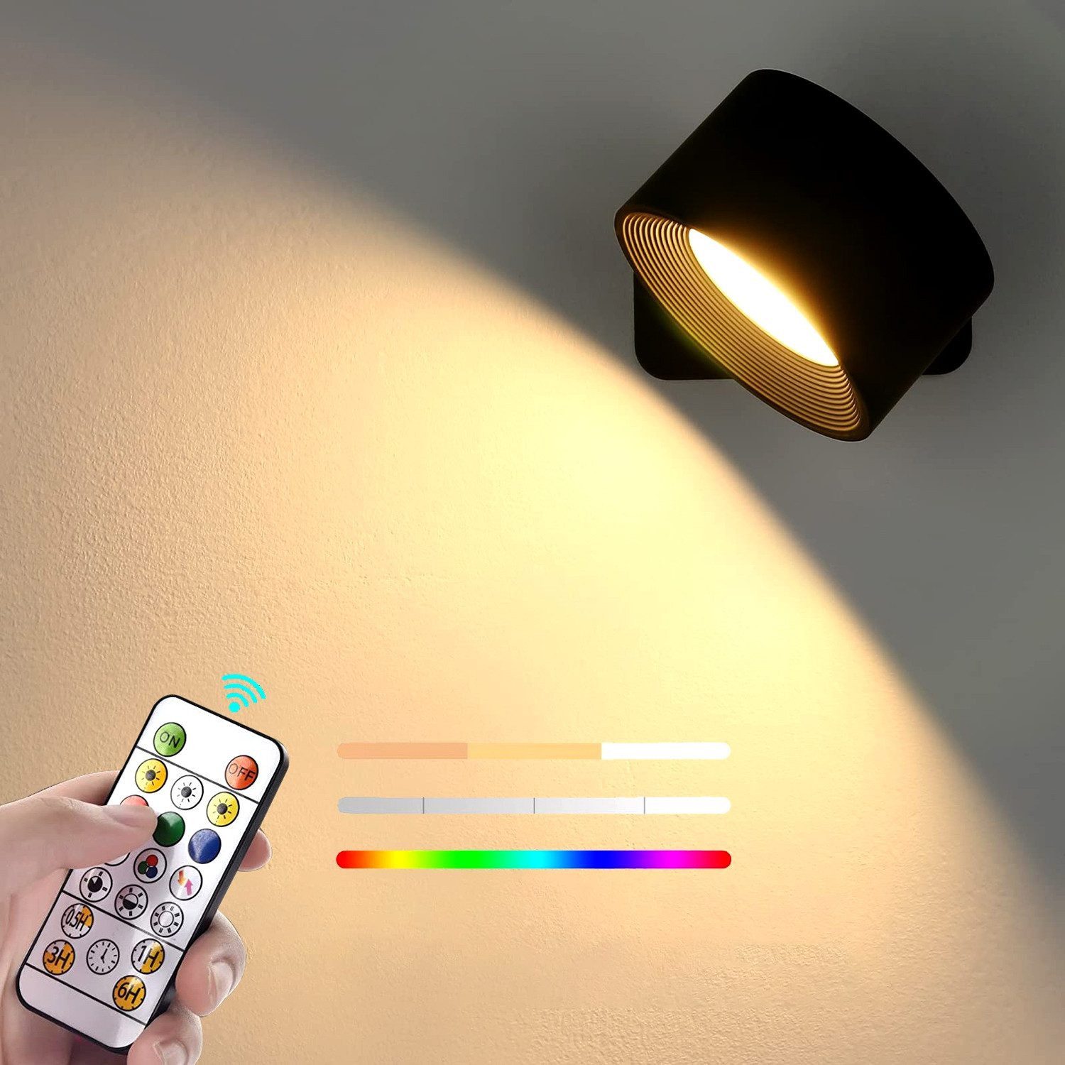 zggzerg LED Wandstrahler Wandleuchte LED Wandleuchte günstig online kaufen