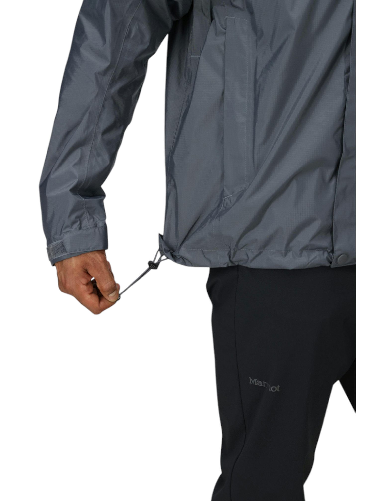 Marmot Regenjacke PreCip Eco (wasserdicht, atmungsaktiv, PFC-frei) 2025 grau Herren