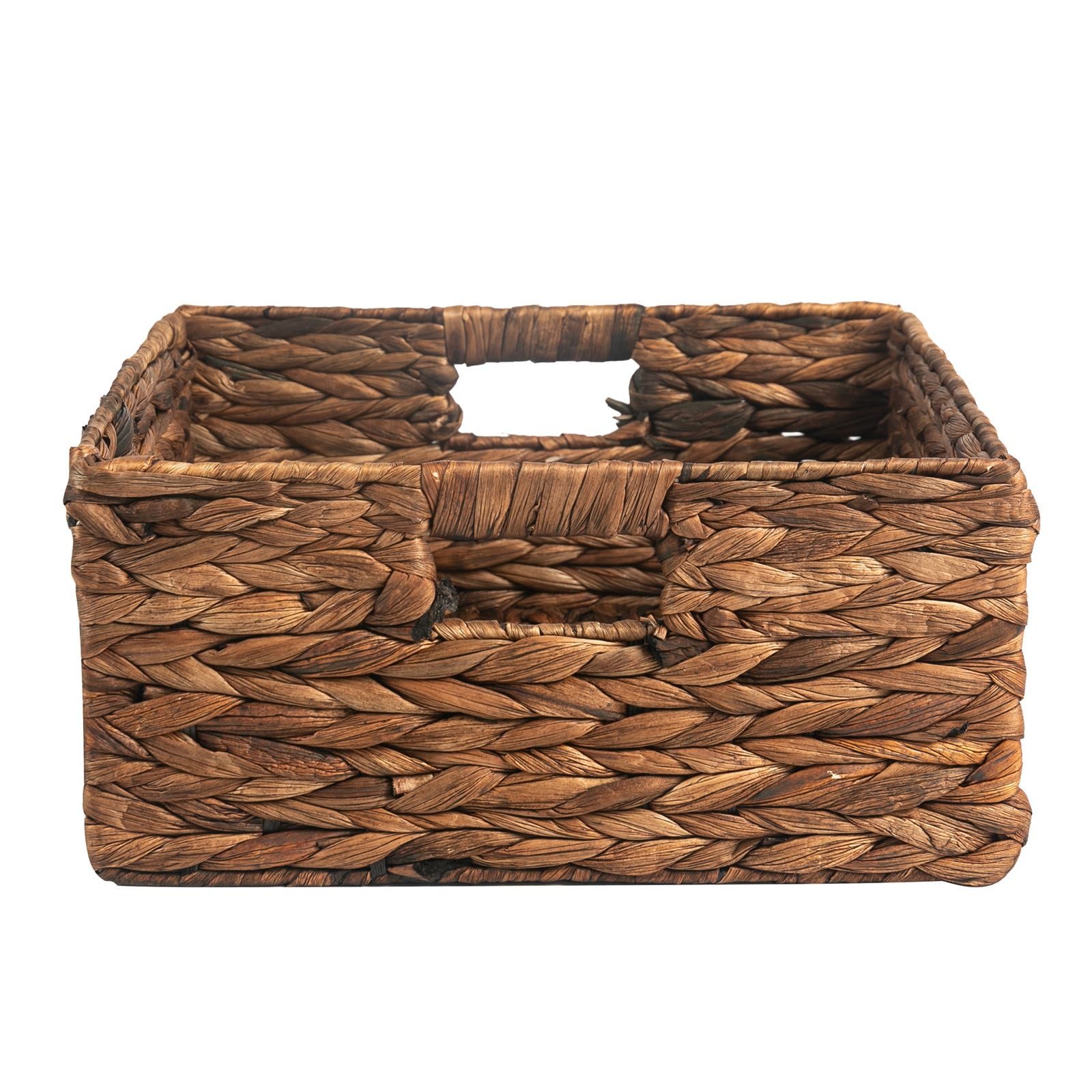 IDIMEX Dekokiste LANZI (Set), Aufbewahrungskorb aus Wasserhyazinthe, 2er Se günstig online kaufen