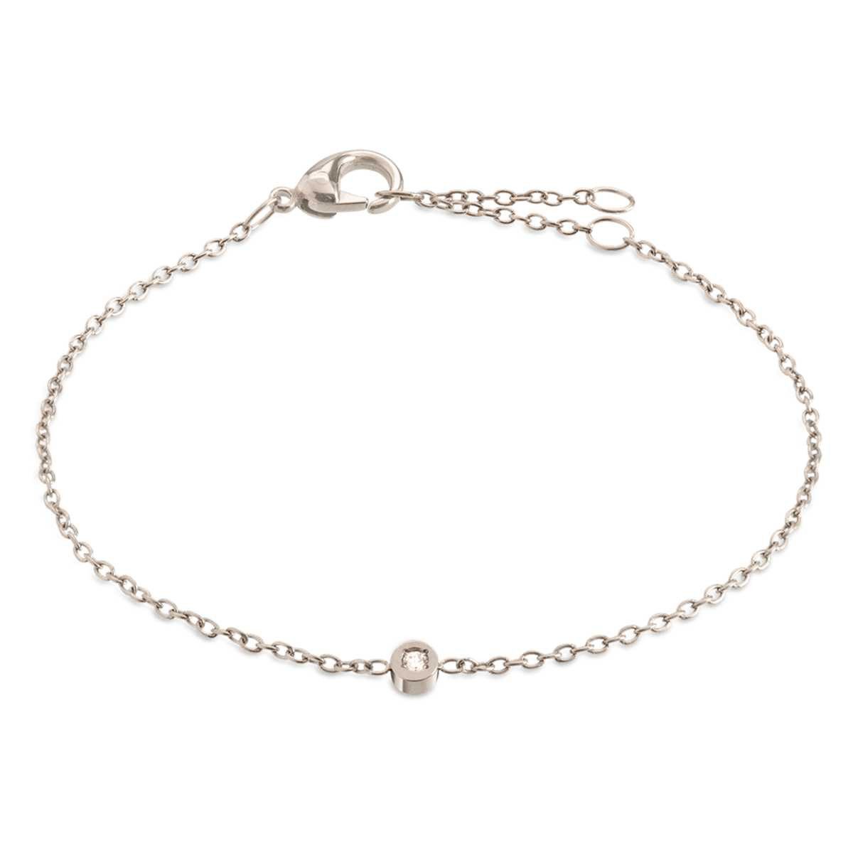 Boccia Armband Boccia Brillantarmband 03058-03 Reintitan (kein Set, 1-tlg., kein Set)