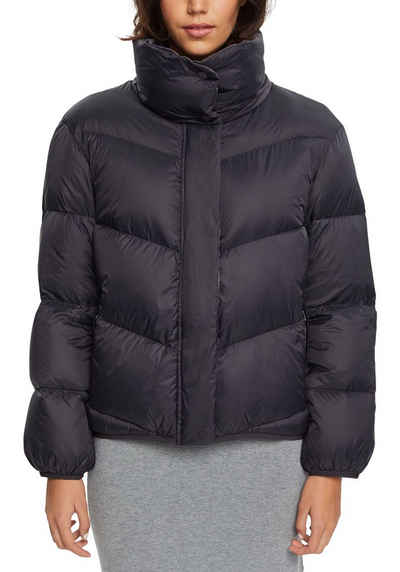 Esprit Steppjacke mit Stehkragen