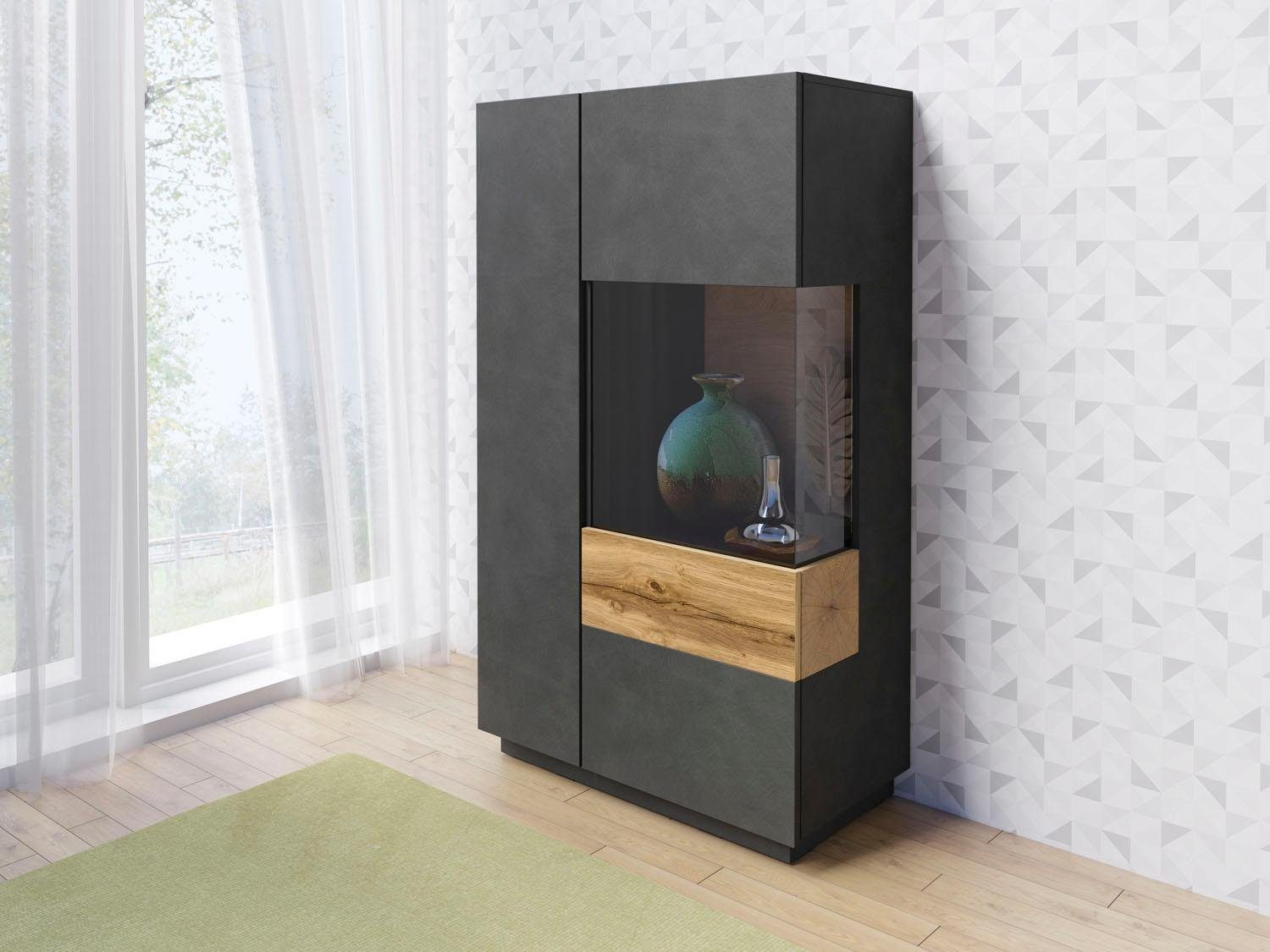 INOSIGN Vitrine SILKE Höhe 138,5 cm günstig online kaufen