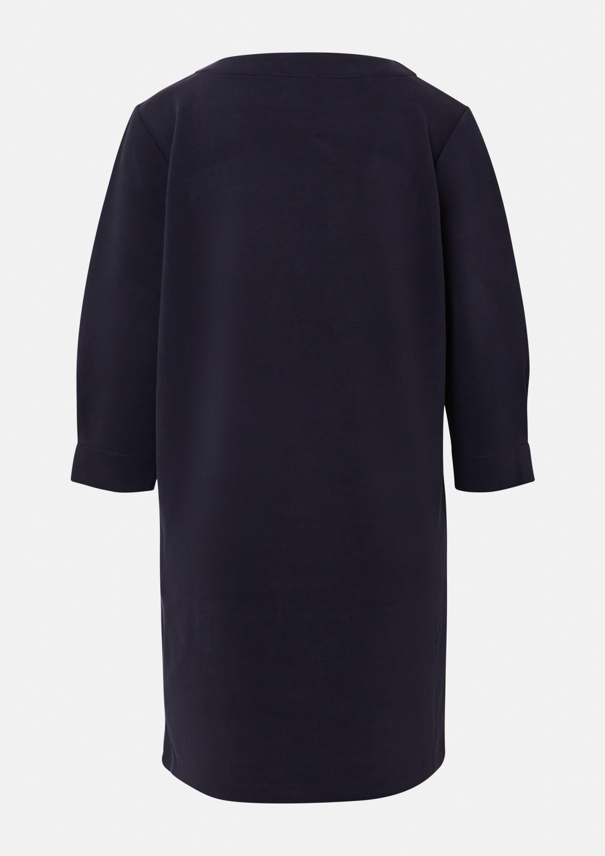 comma Minikleid Kleid Kurzes weiches Sweatkleid mit 3/4-Ärmeln günstig online kaufen