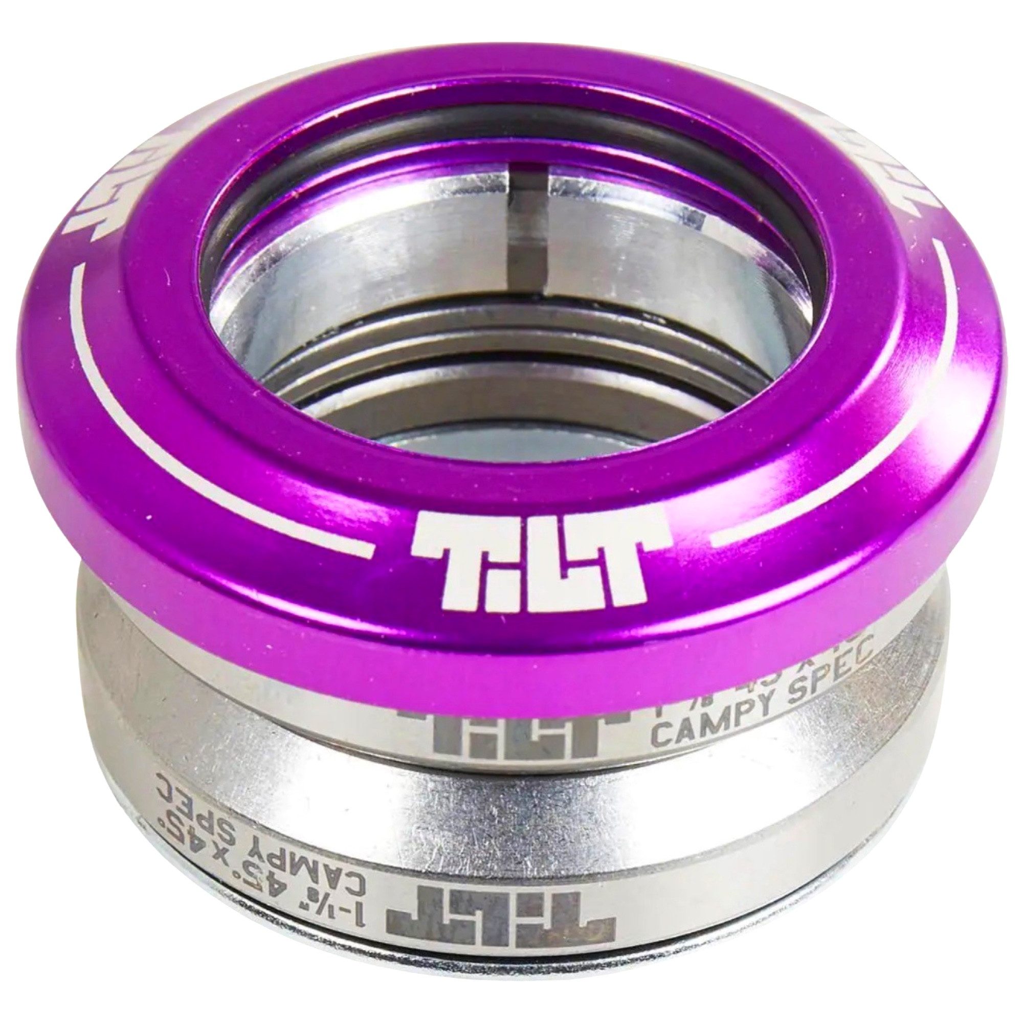 Tilt Fahrradlenker Tilt Stunt-Scooter / BMX Full integrated Headset 1 1/8" Lila