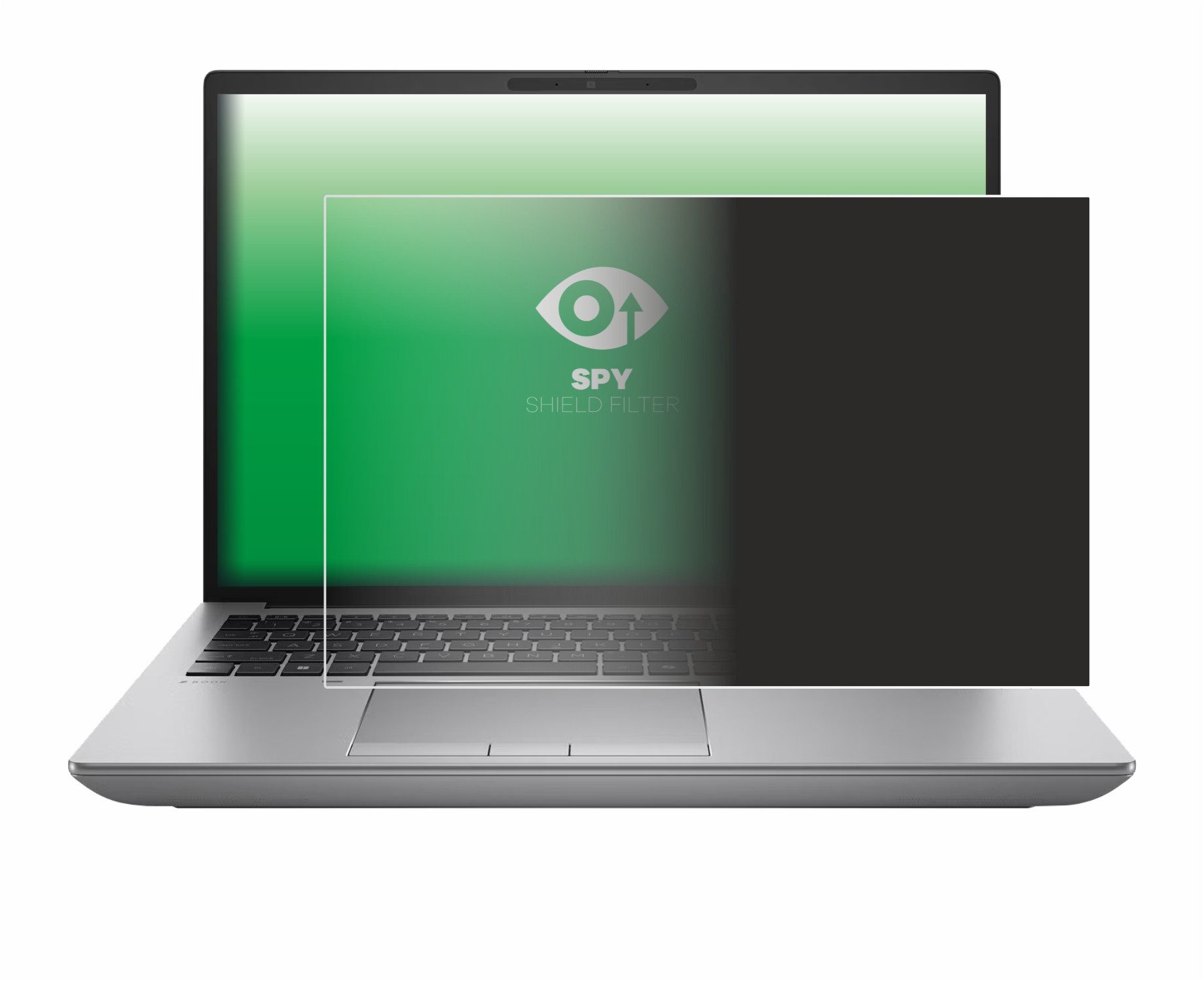 upscreen Displayschutzfolie Blickschutzfilter für HP ZBook Fury 16 G11 Non-Touch, Anti-Spy Privacy Filter Sichtschutz Blickschutzfilter Blaulicht-Schutz