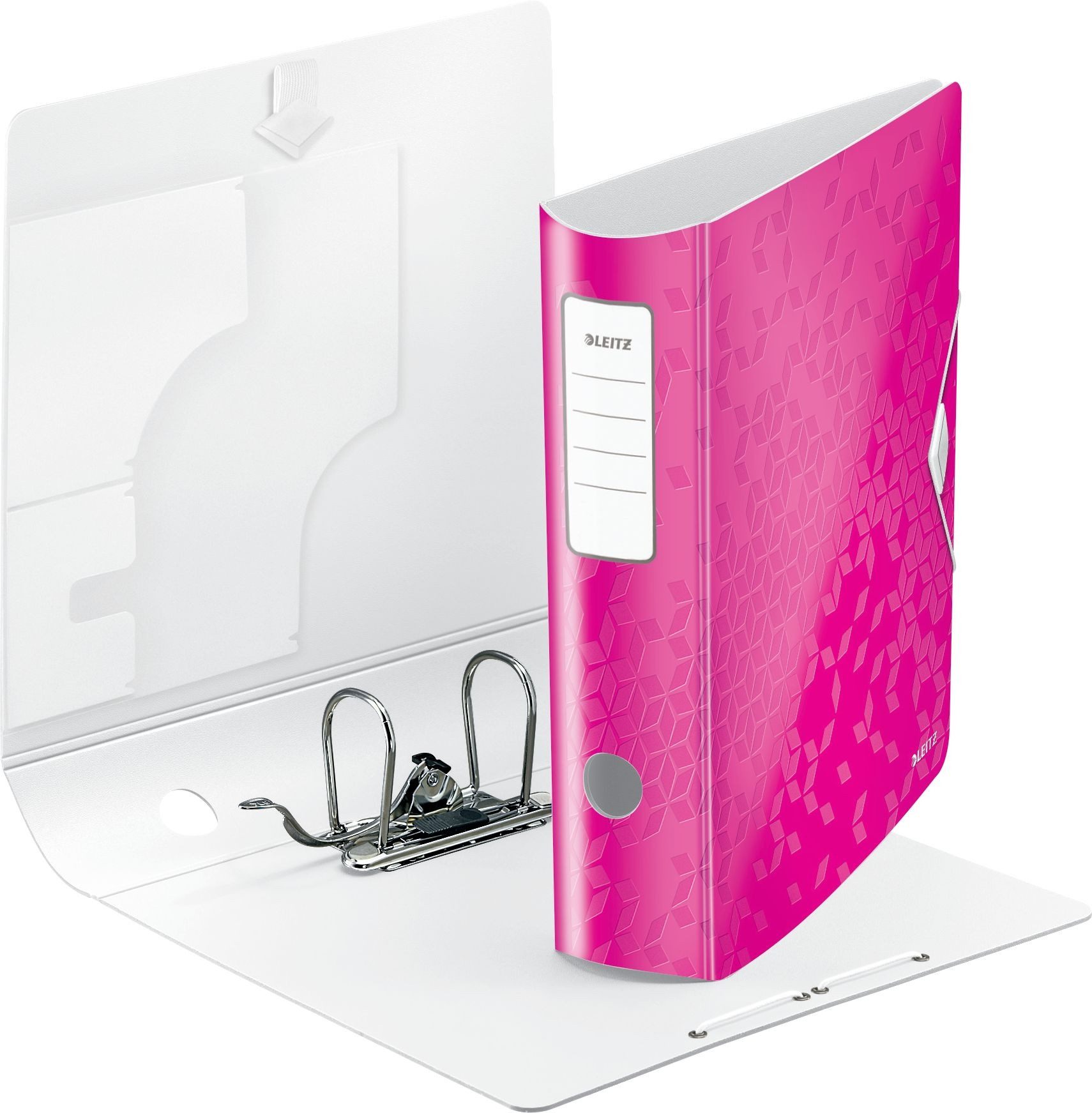 Thumbnail - LEITZ Aktenordner Ordner Active Wow 180 Grad 8cm pink metallic