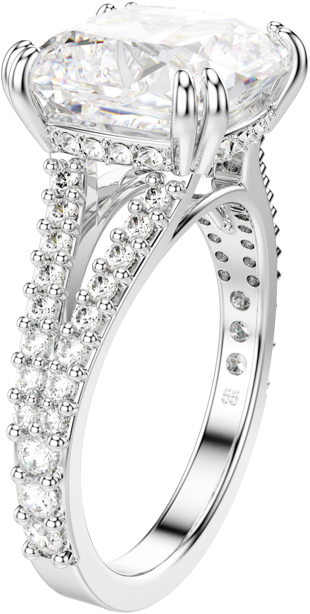Swarovski Fingerring Schmuck Geschenk Stilla Ring, mit Swarovski® Zirkonia (synth)