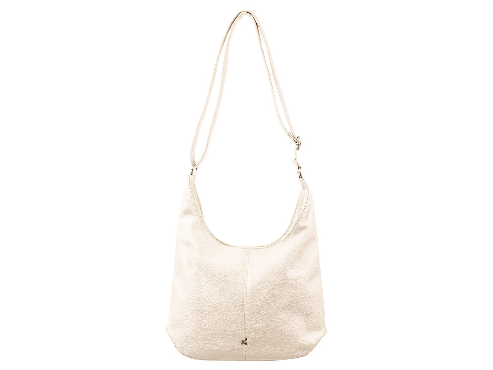 Prato Umhängetasche S057-G Umhängetasche Hobobag (Stück, 1-tlg., 1), farbliche Akzente