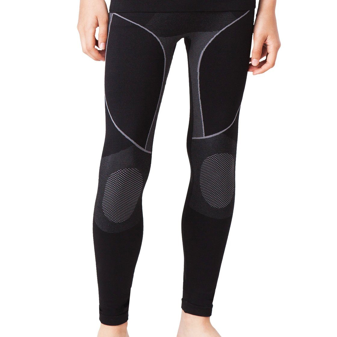 Gomati Thermounterhose Kinder Ski Thermo Funktionswäsche lange Подштанники Seamless