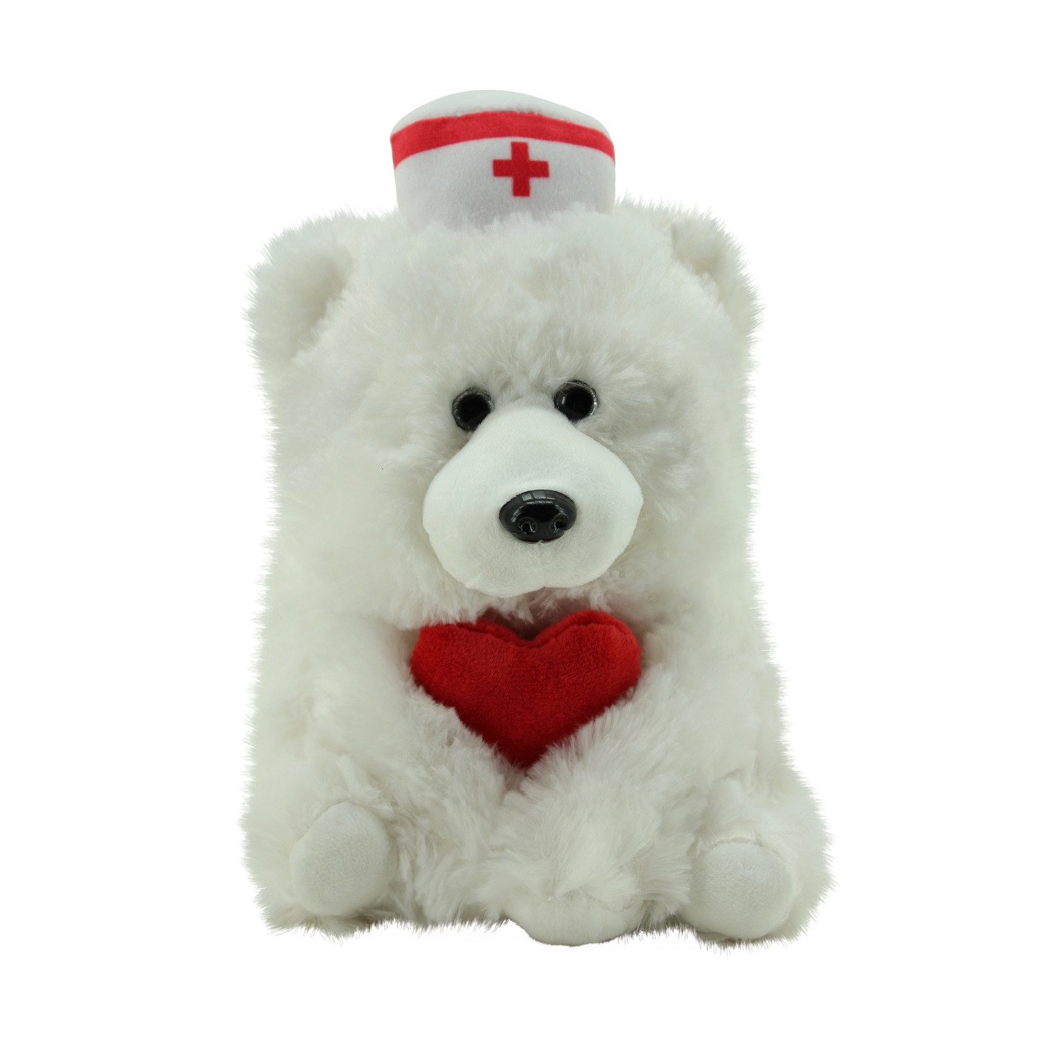 Sweety-Toys Kuscheltier Sweety Toys 14712 Doktor Teddybär Kuscheltier Eisbär 24 cm, Gute Besserung Geschenk