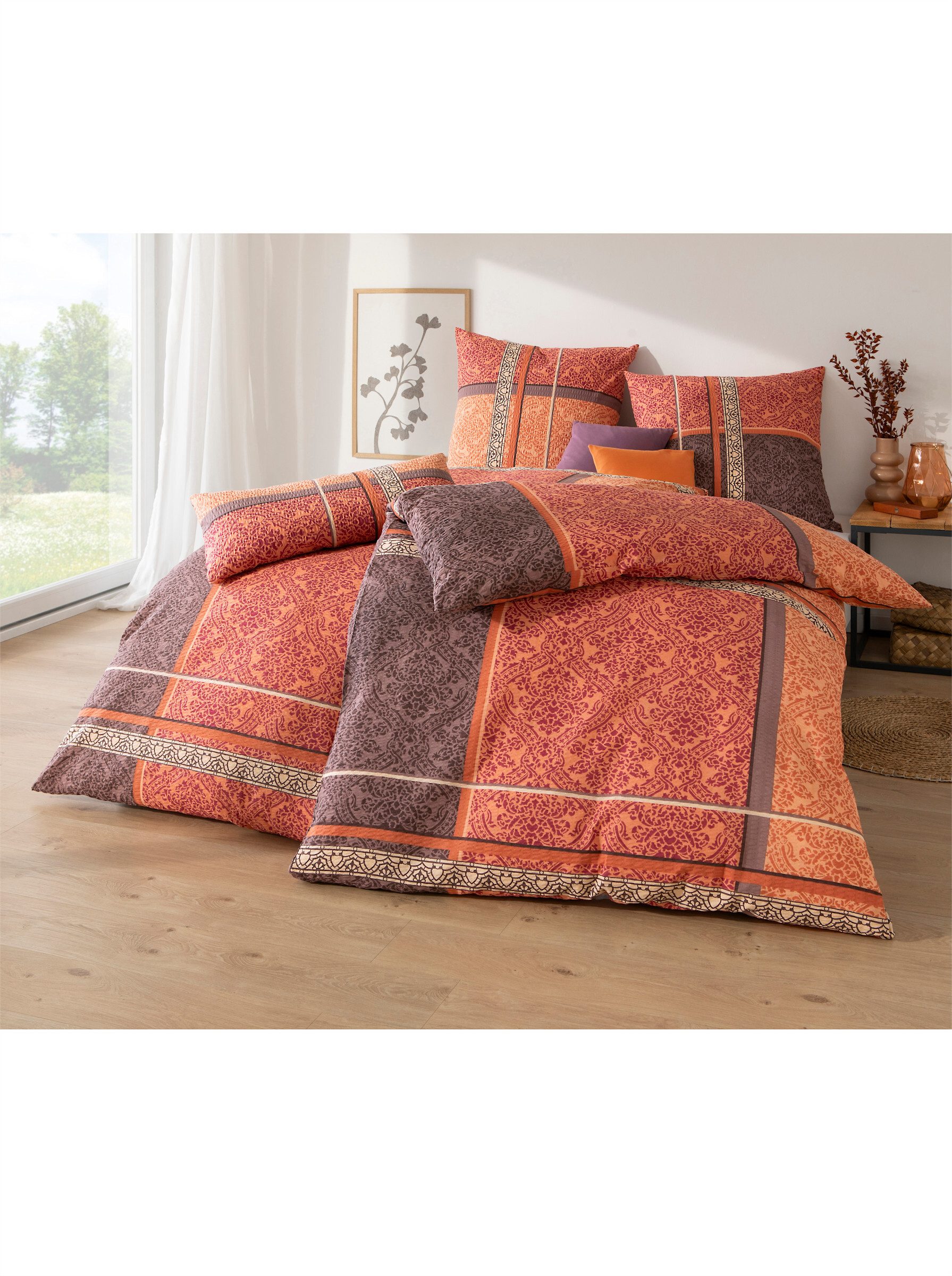Witt Bettwäsche Bettwäsche, Seersucker, 2 teilig, günstig online kaufen