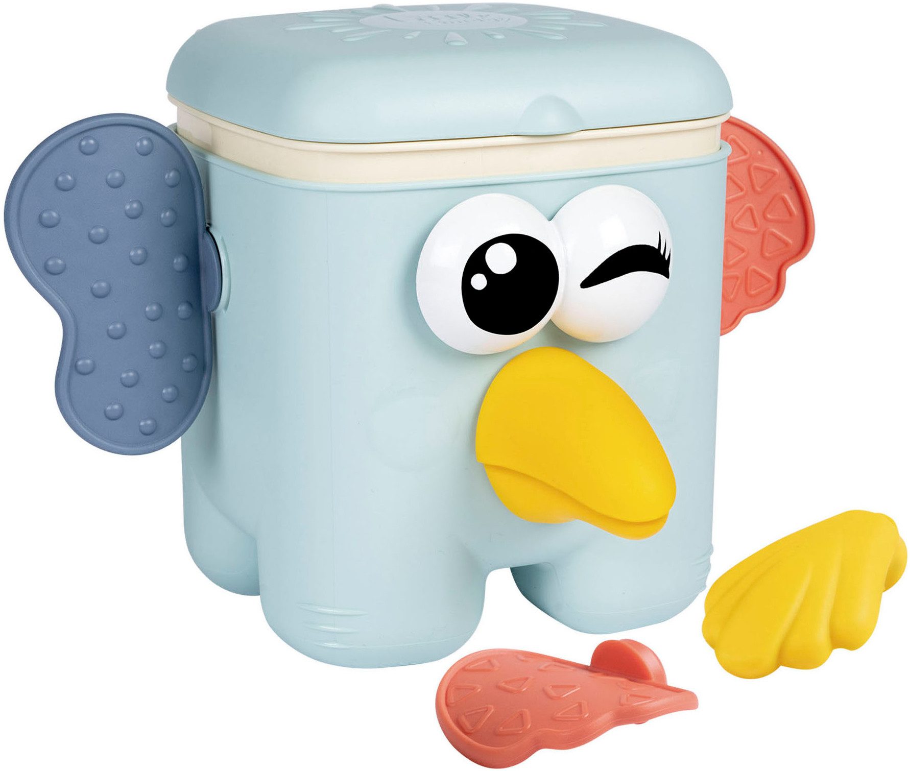 Smoby Steckspielzeug Little Smoby Steckspiel Kaboom Cube, Made in Europe