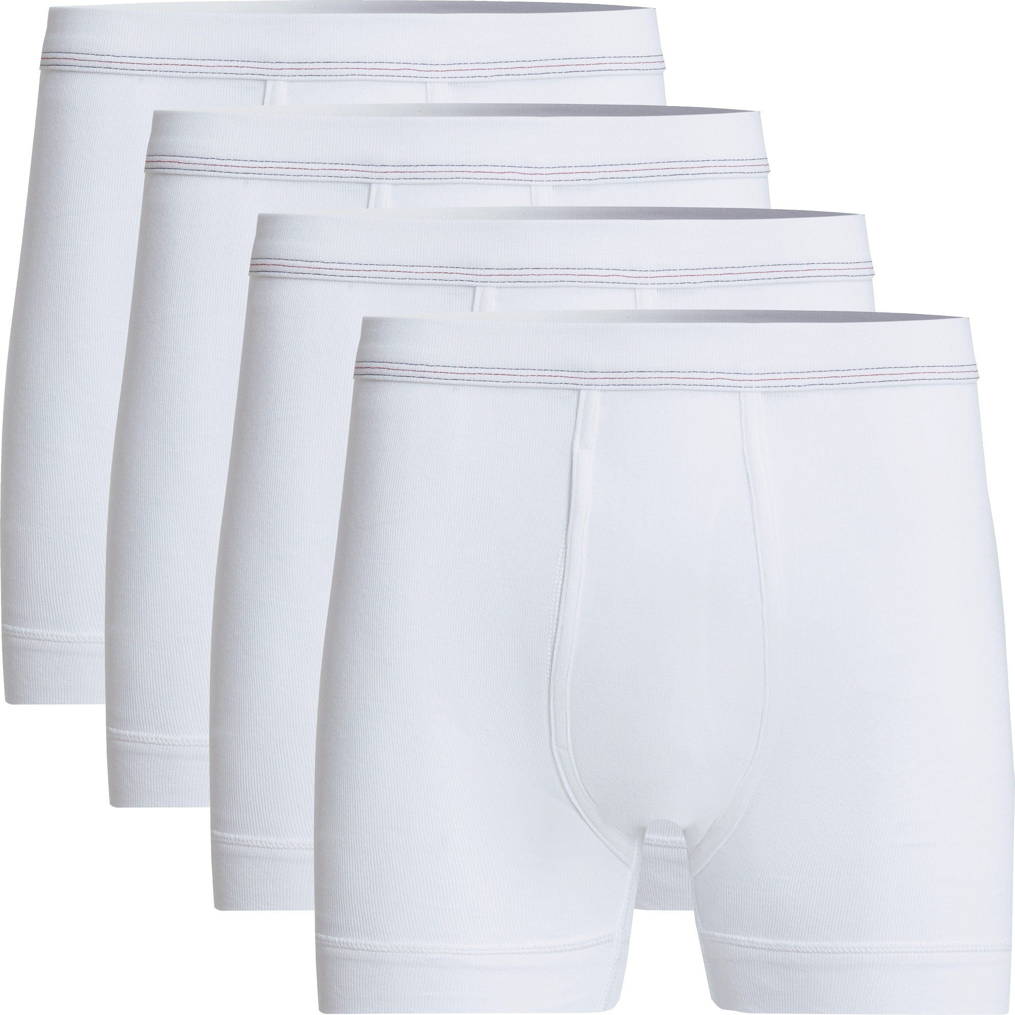 conta Retro Pants Herren-Schlüpfer im 4er-Pack kochfest Feinripp Uni