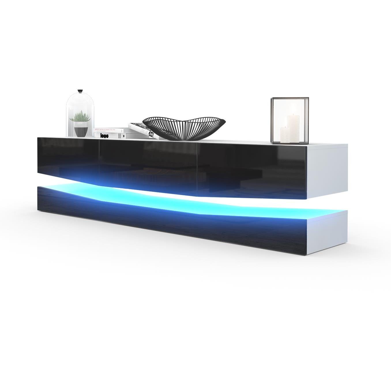 Vladon Lowboard City (TV-Kommode mit Sockelelement, günstig online kaufen