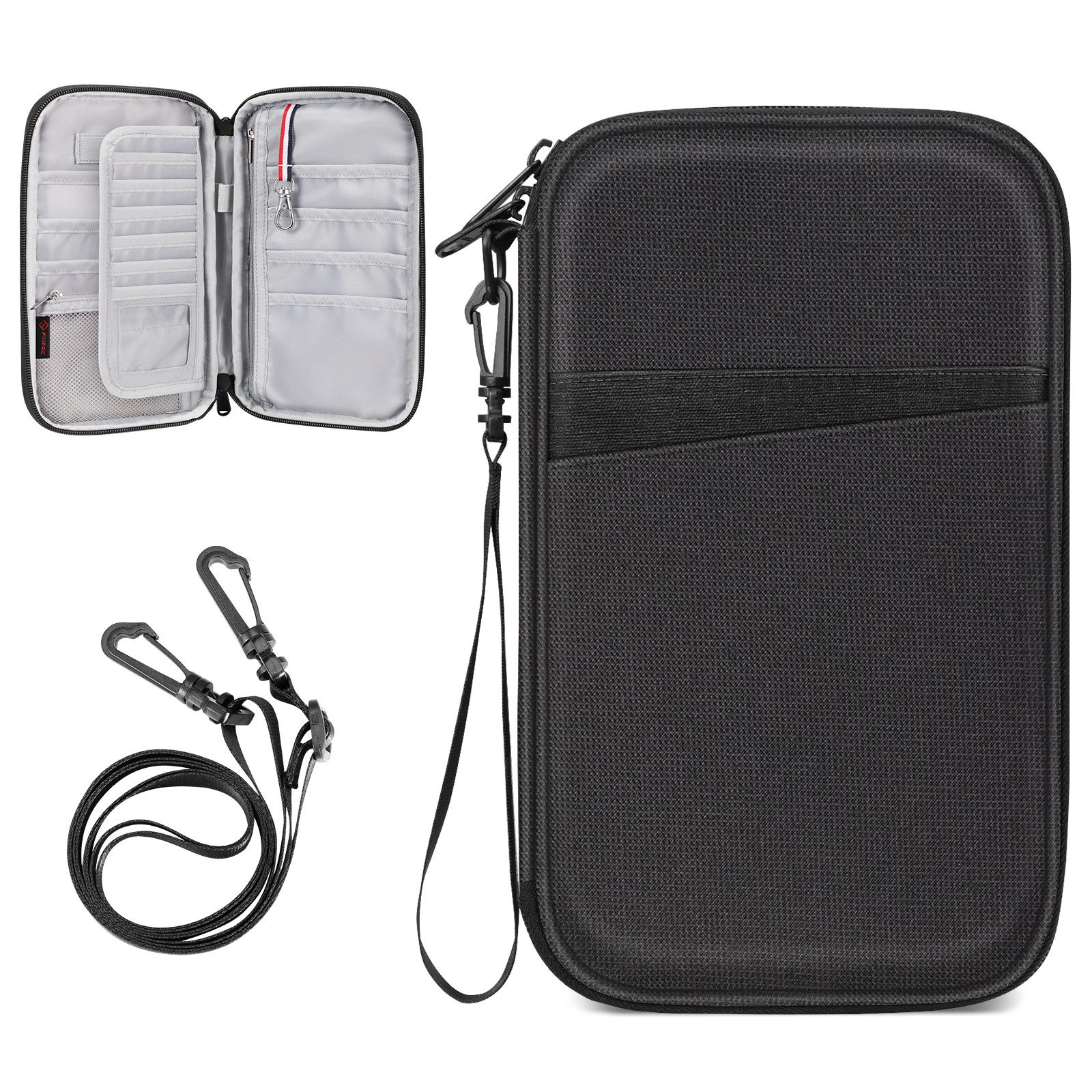 Fintie Geldbörse Reisepass Tasche Familie Reiseorganizer, RFID-Blockier Was günstig online kaufen