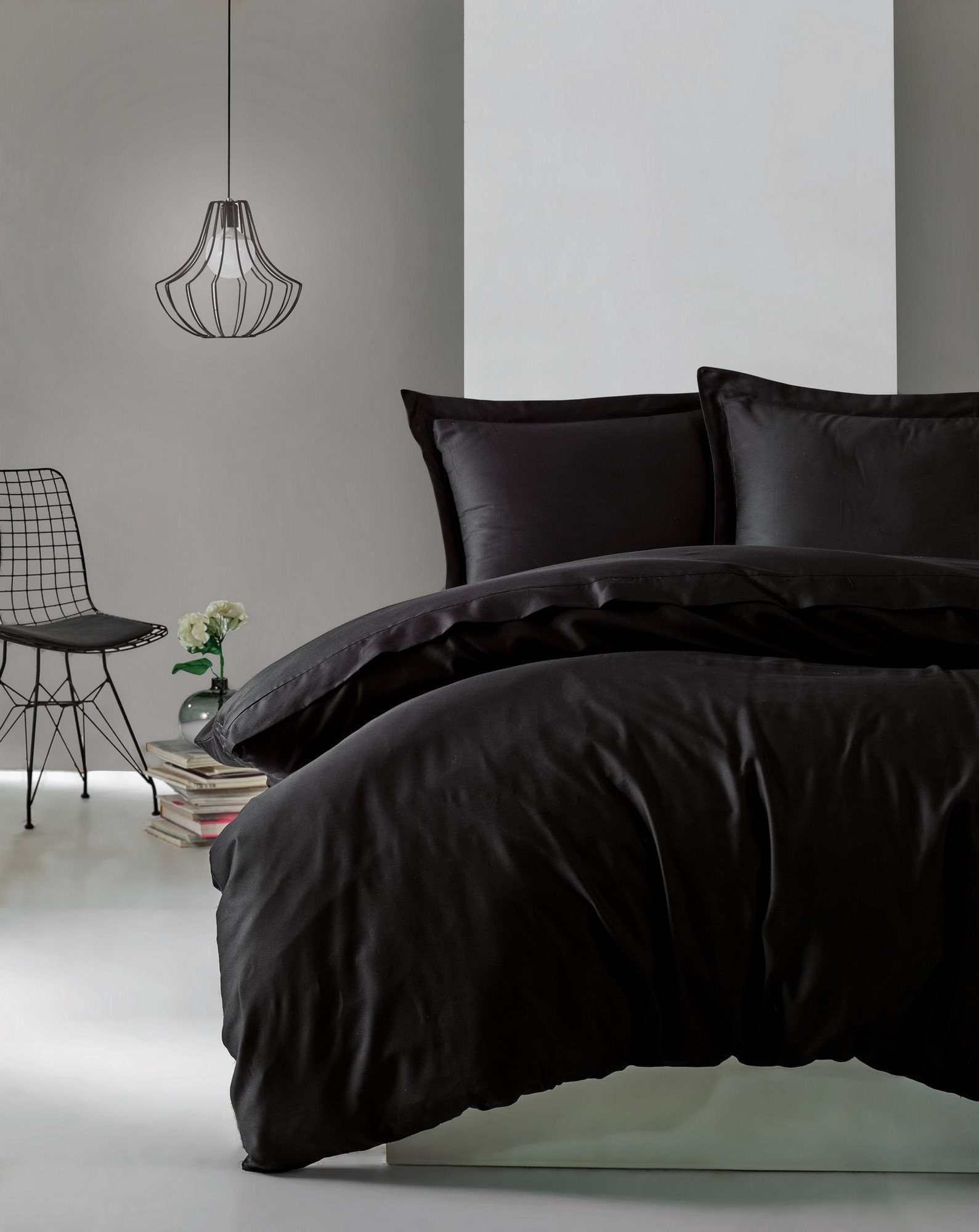 L'Essentiel Maison Bettwäsche Set, satin, 2 teilig, Langlebige Qualität, Recycelbar