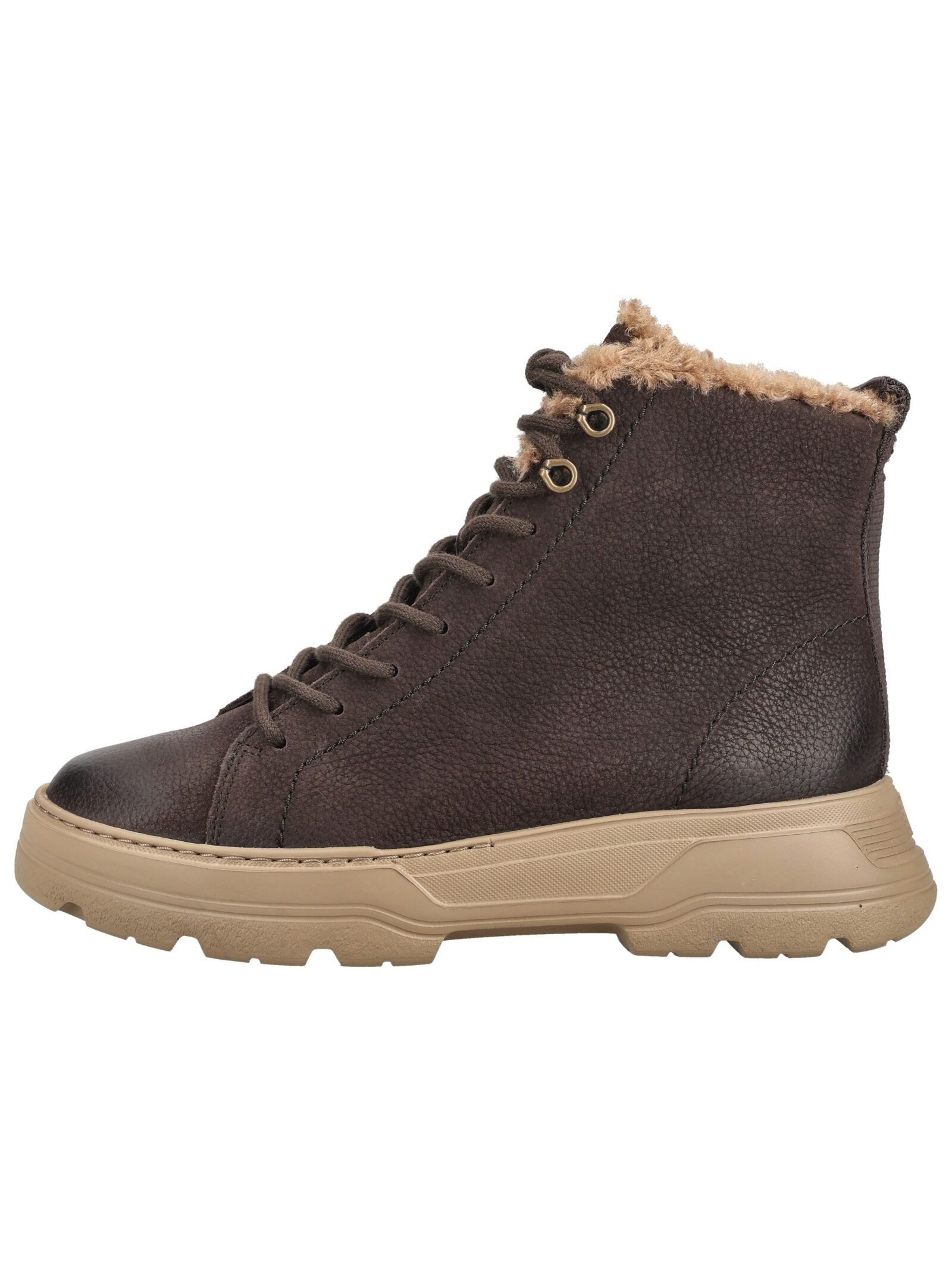 Paul Green Paul Green Stiefelette Nubukleder Schnürstiefelette