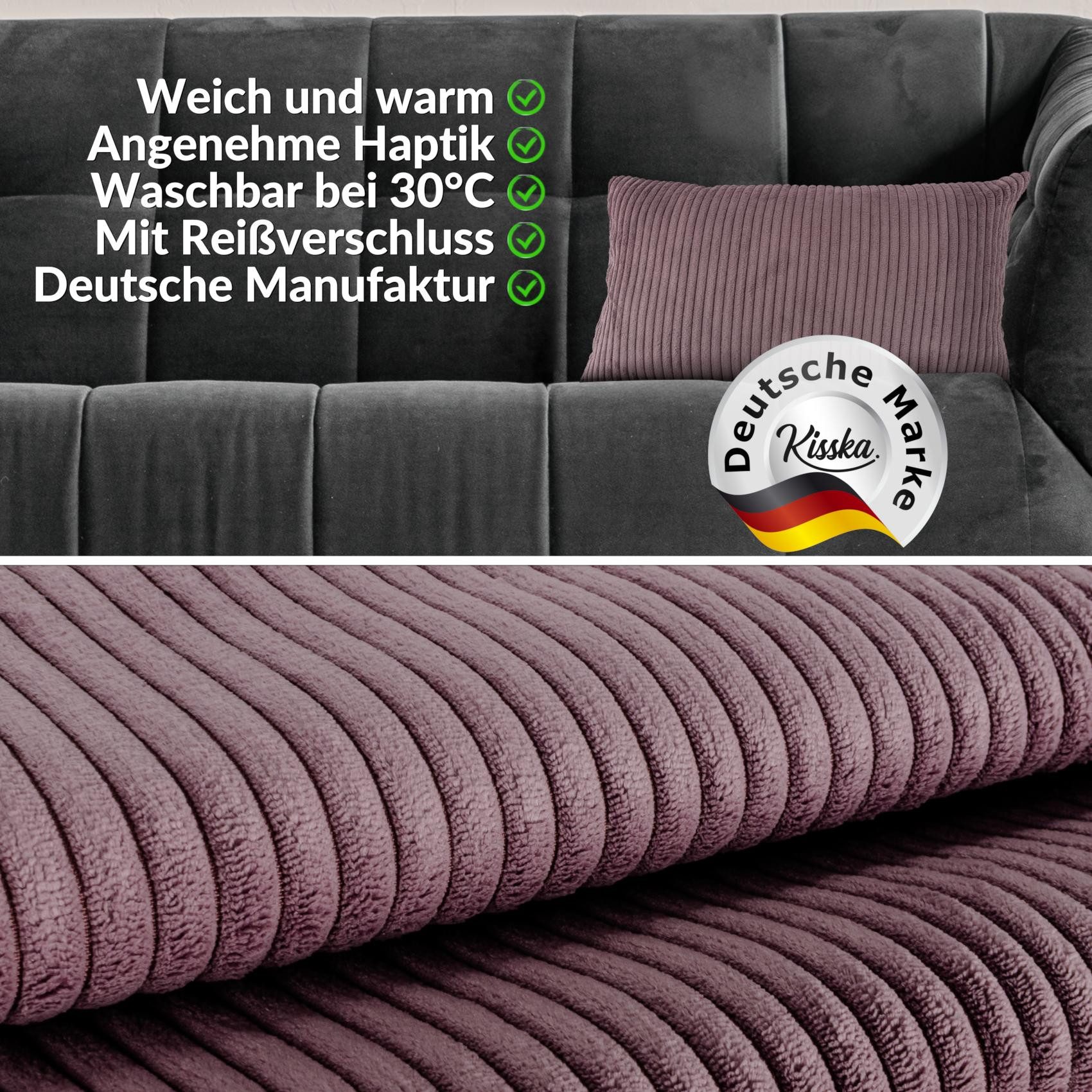 ANRO Dekokissen Kissenhülle MIT oder OHNE Füllung Kissenbezug Zierkissen, K günstig online kaufen