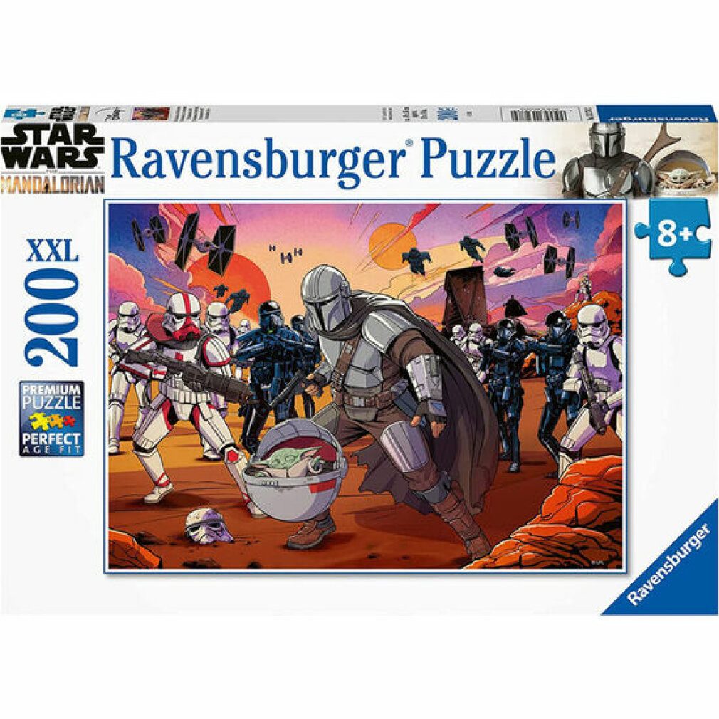 Spiel Star Wars Puzzle The Manddalorian: Face-Off (200 Teile)