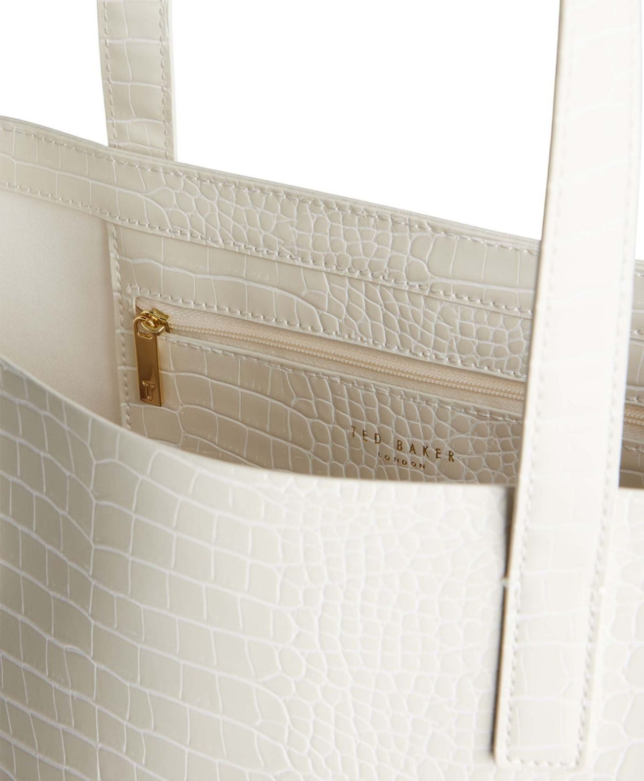 Ted Baker Shopper Croccon Croc Effect Large Icon Bag